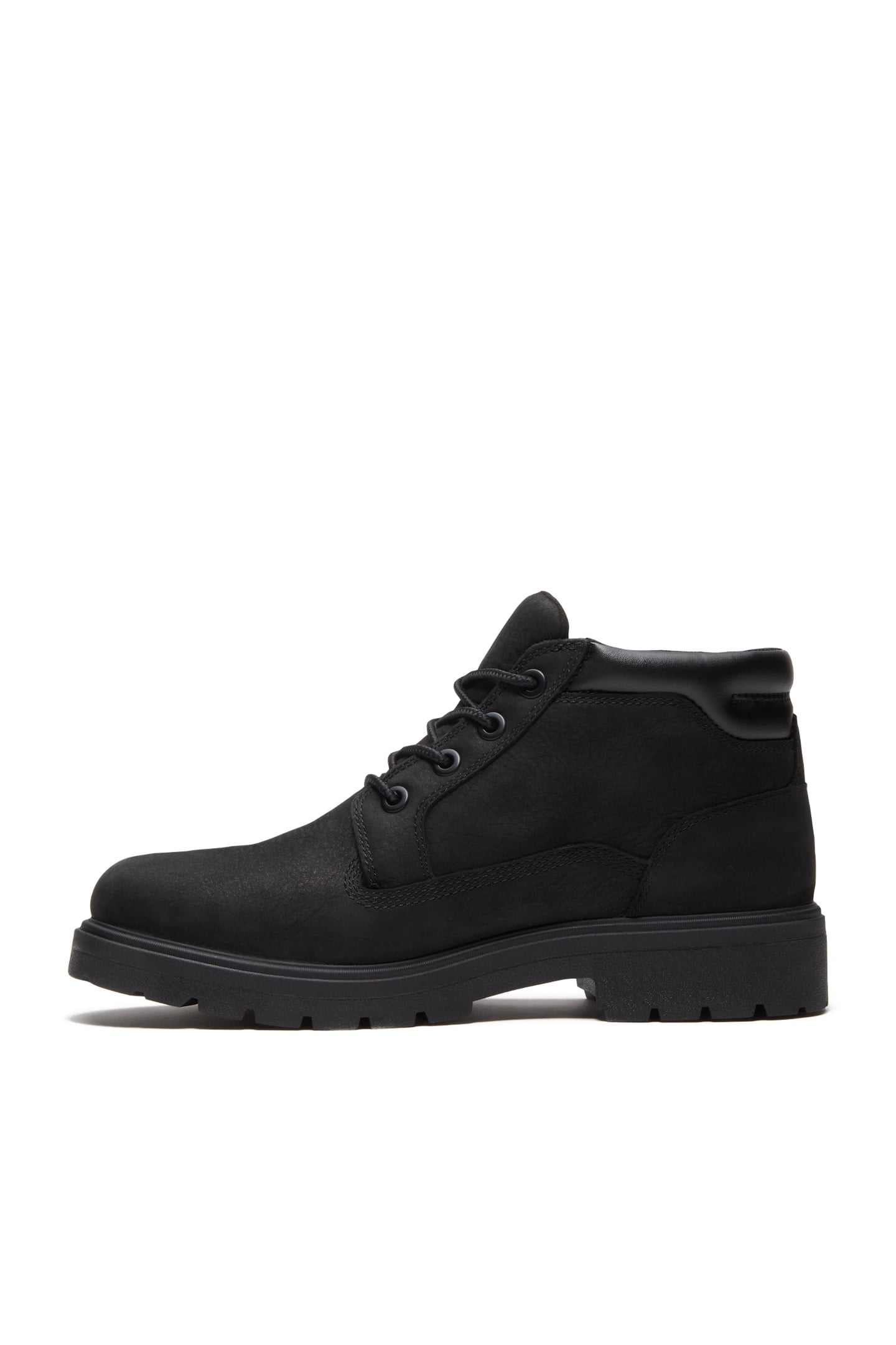 MID LACE UP WATERPROOF CHUKKA BOOT BLACK NUBUCK 8