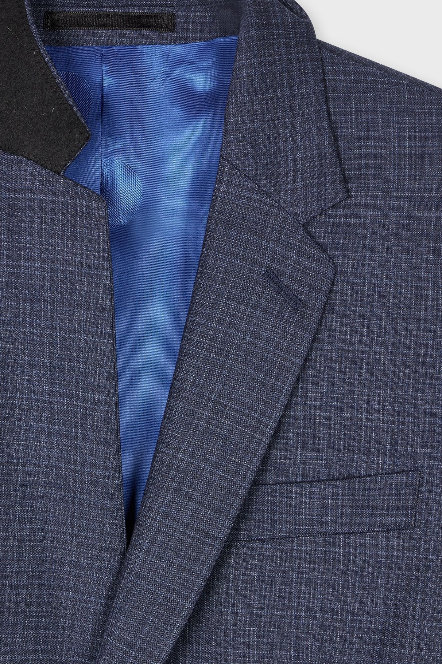 MENS SLIM FIT 2 BUTTON SUIT GREYISH BLUE 3