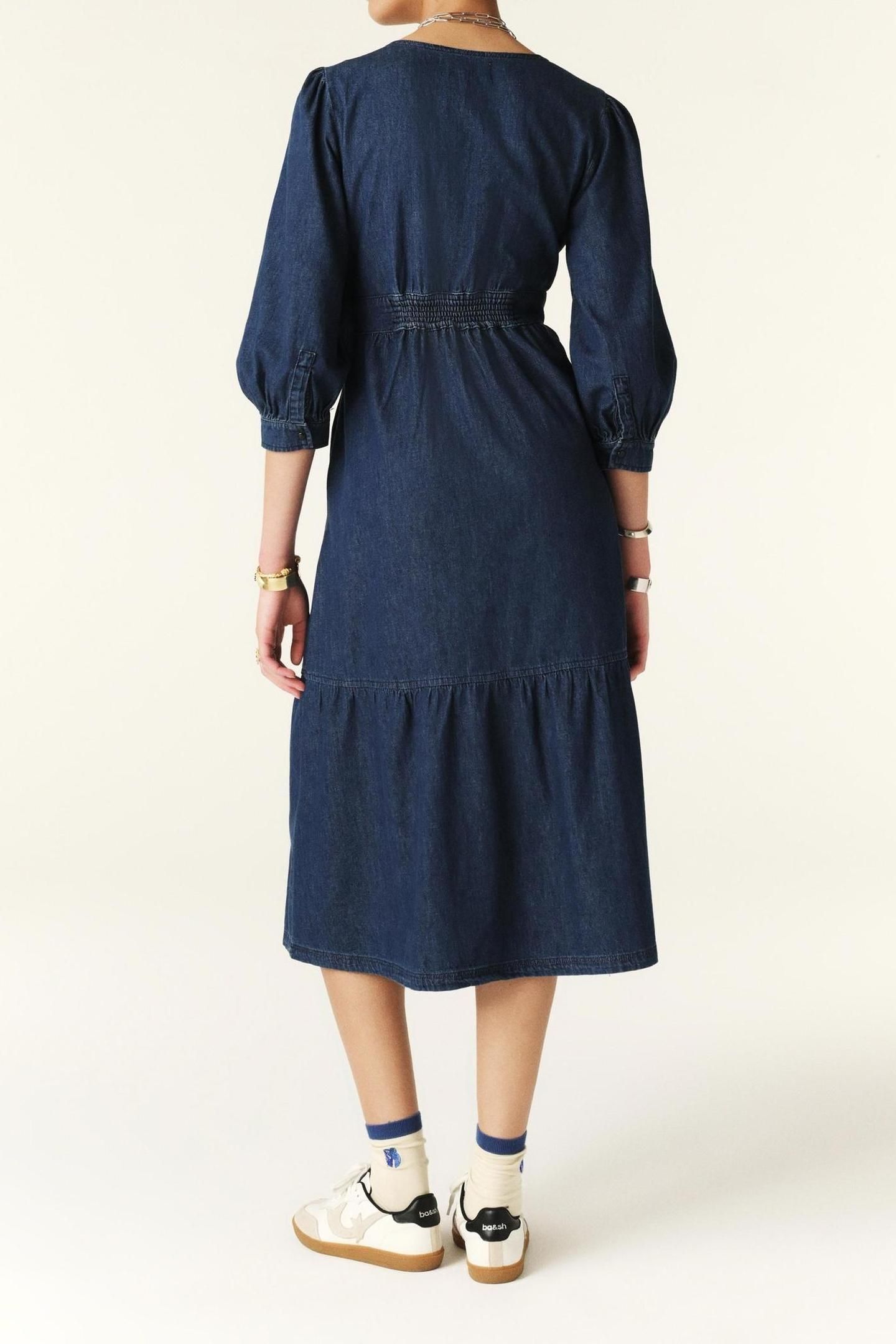 MID-LENGTH DRESS BLUE 2