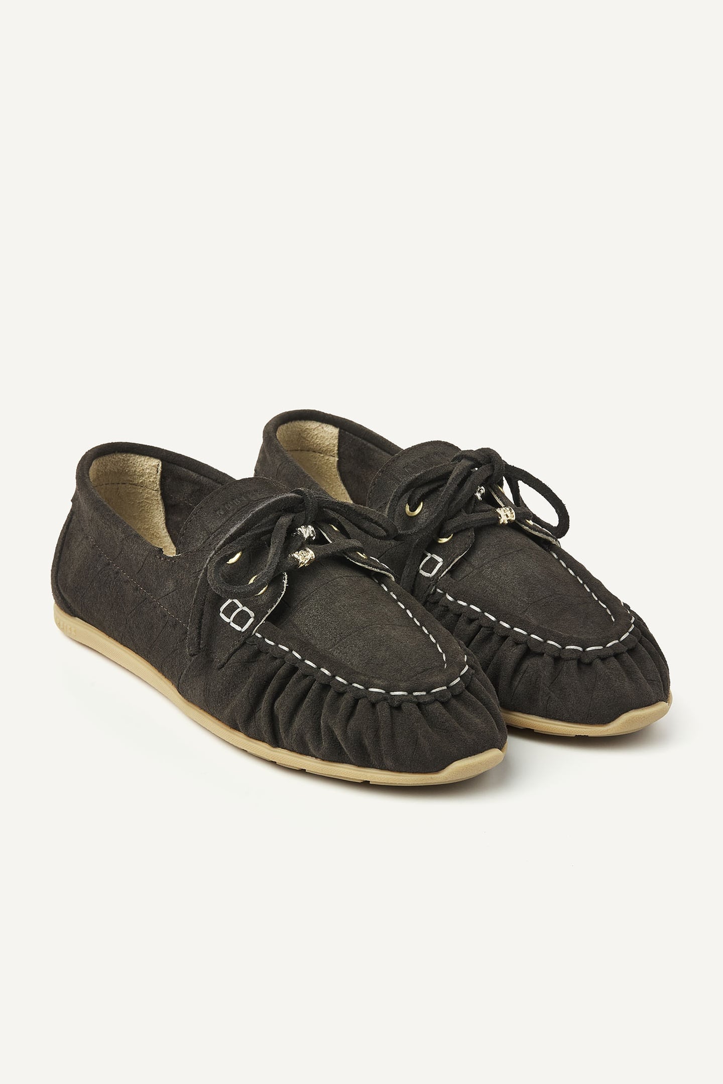 RILEY JADE (L) BROWN CROCO SUEDE 2