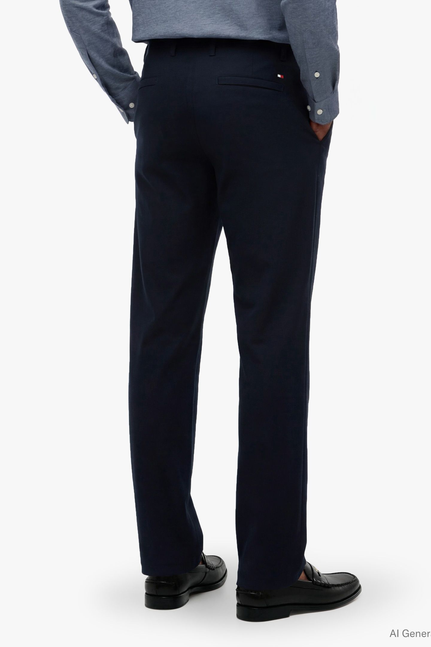 DENTON KNIT TECH CHINO NAVY BLUE 3