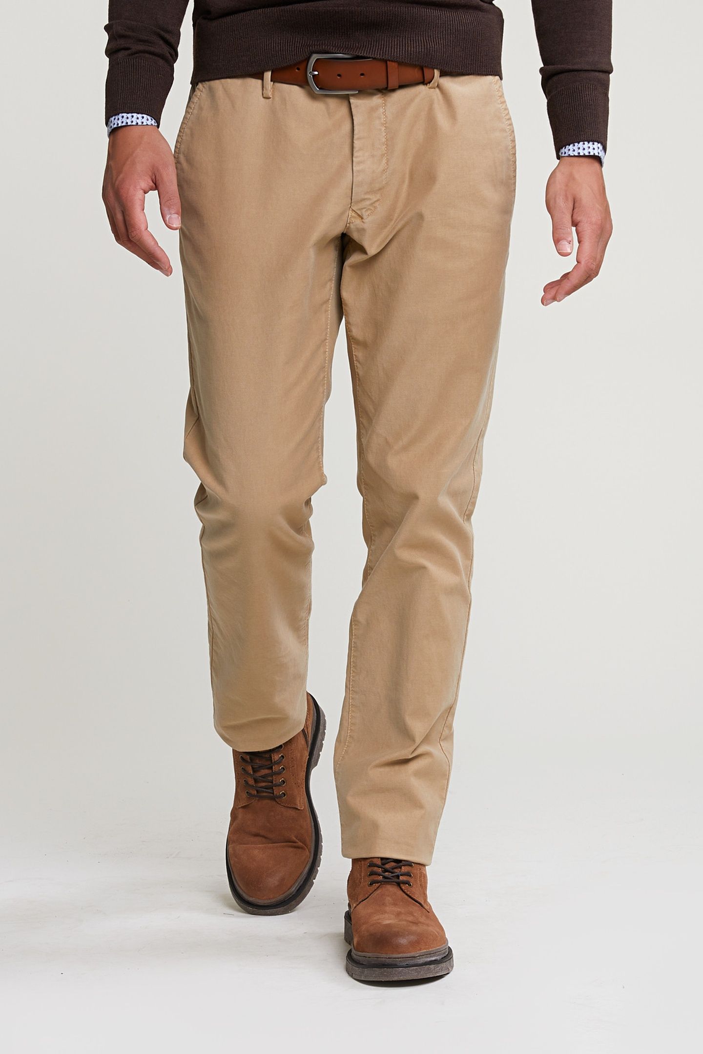 BASIC CHINO SF STRETCH BEIGE 3