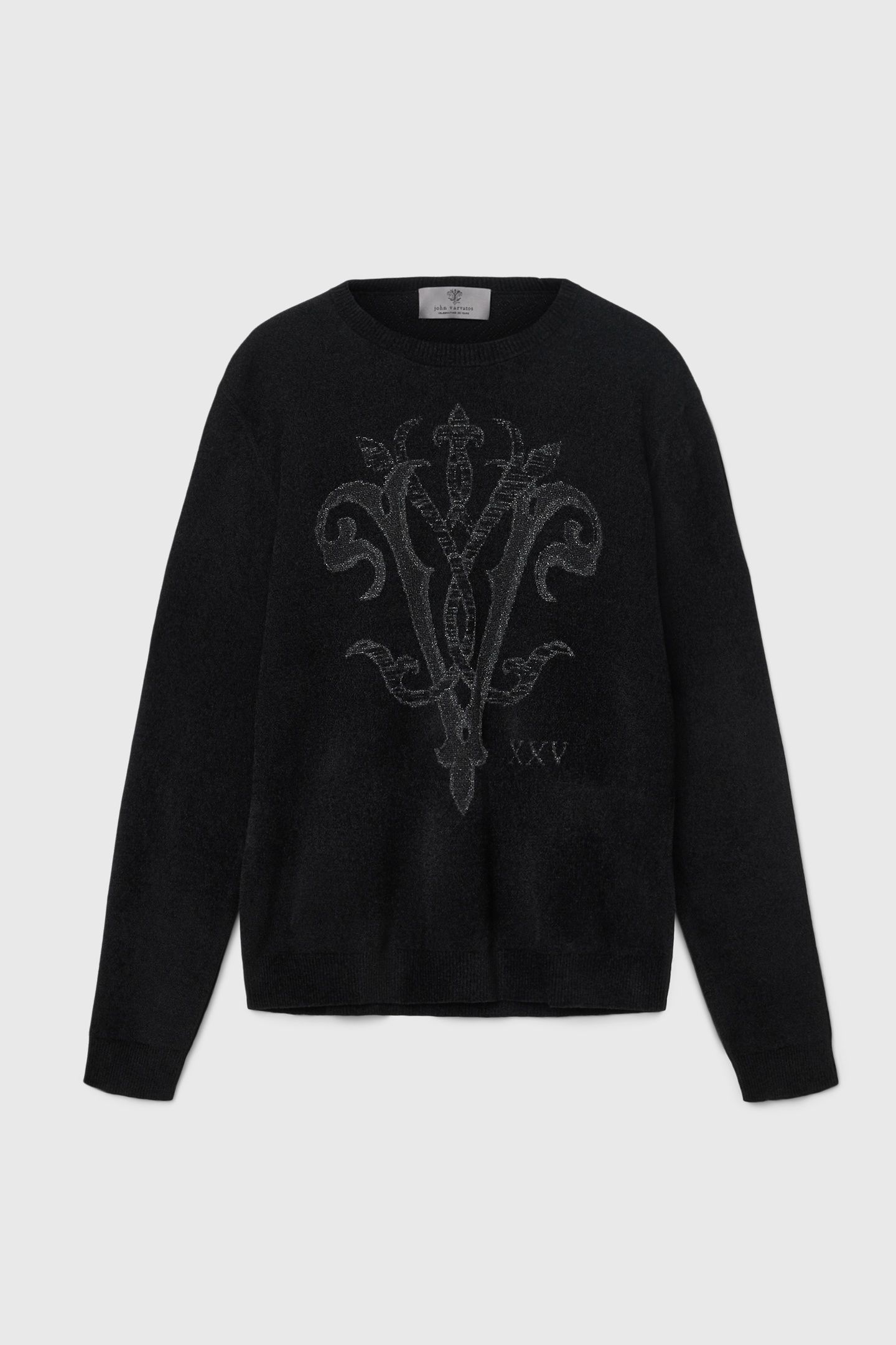 DELROY ANNIVERSARY SWEATER BLACK 2