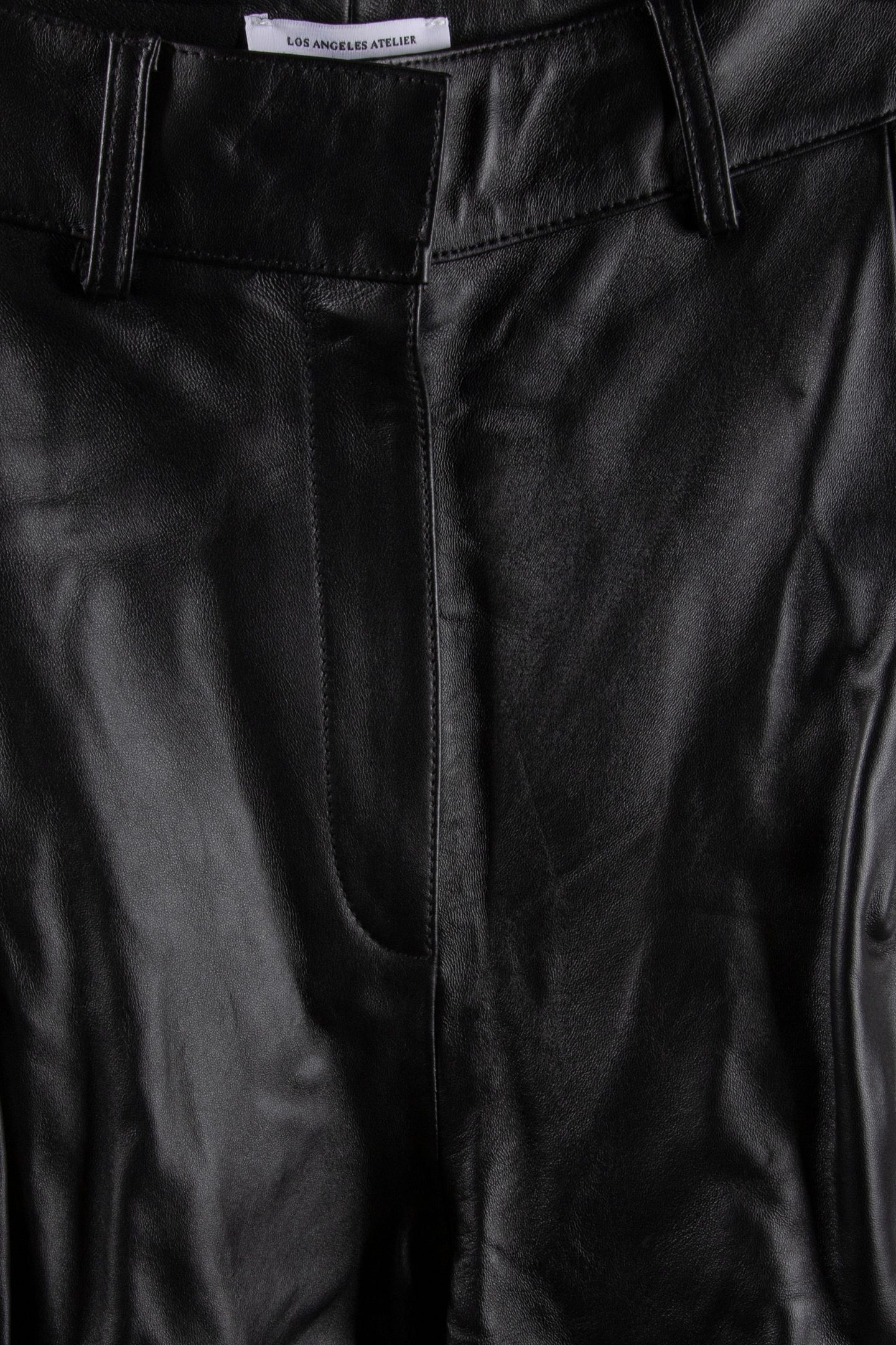 X ALEXA LEATHER TROUSERS BLACK 4