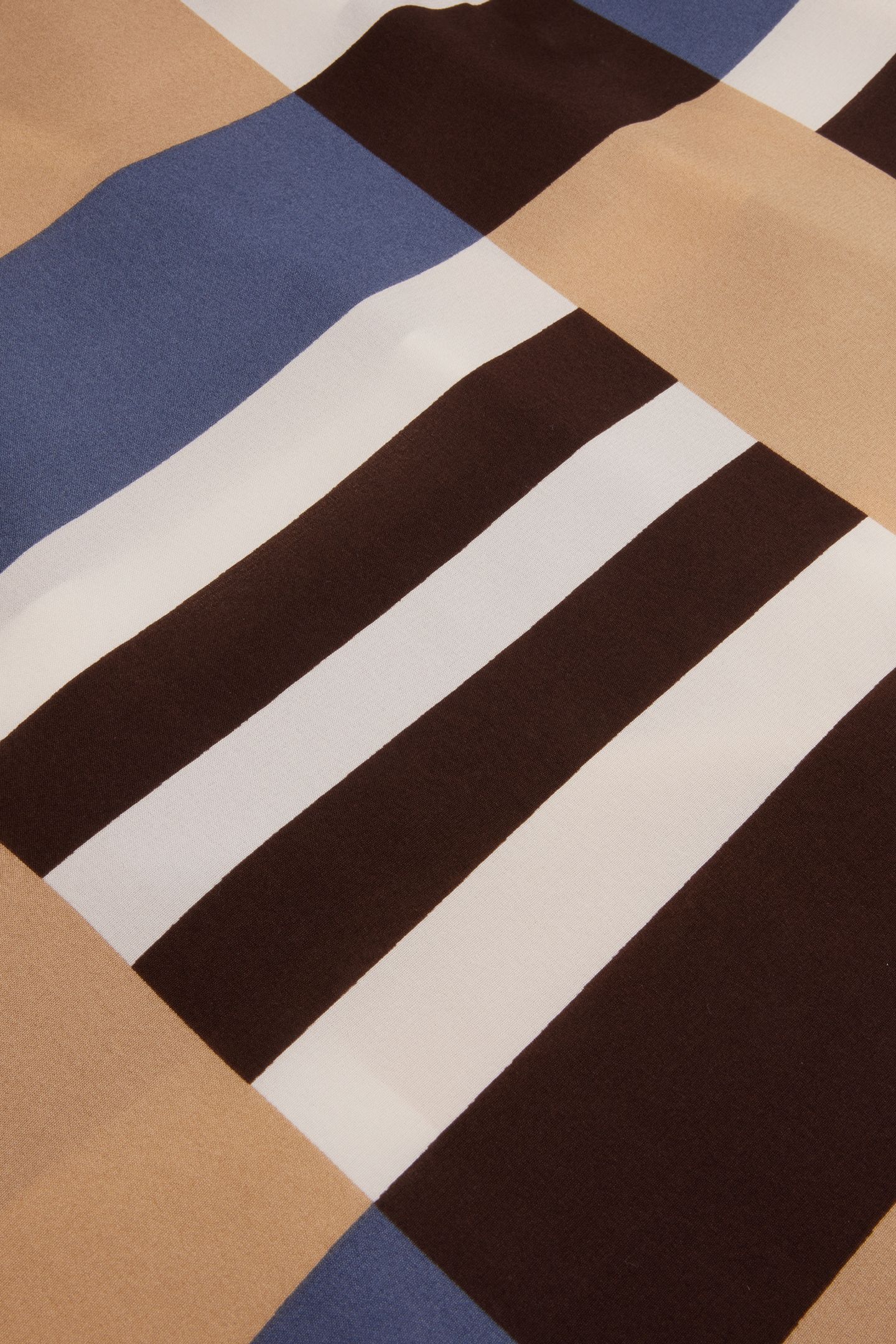 SELMA BLOUSE BROWN PATTERN 4