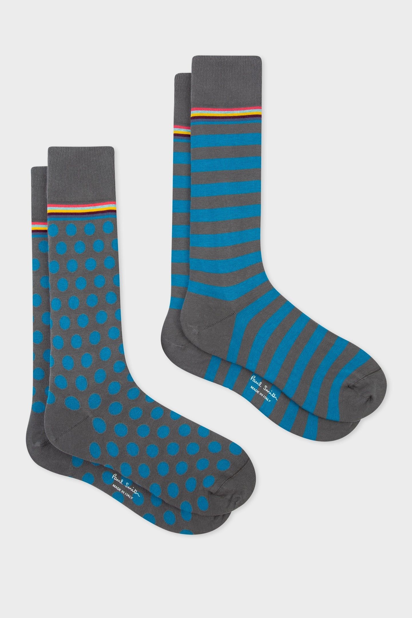 MEN SOCK 2 PACK MARIUS SLATE 3