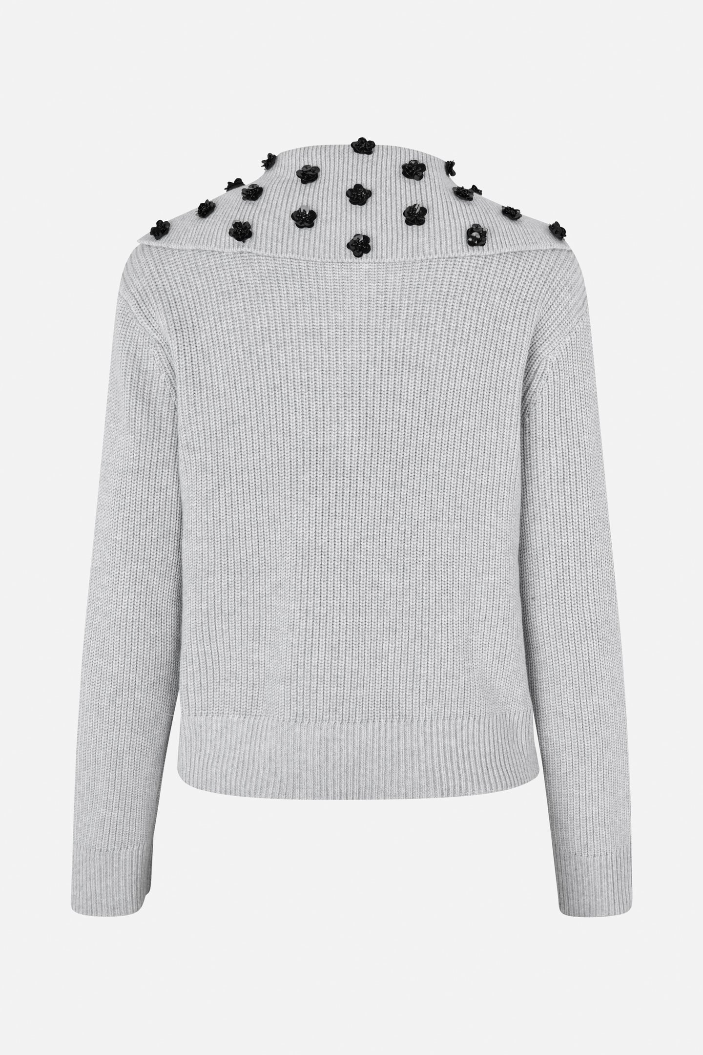 CLARE SWEATER GREY MELANGE 5
