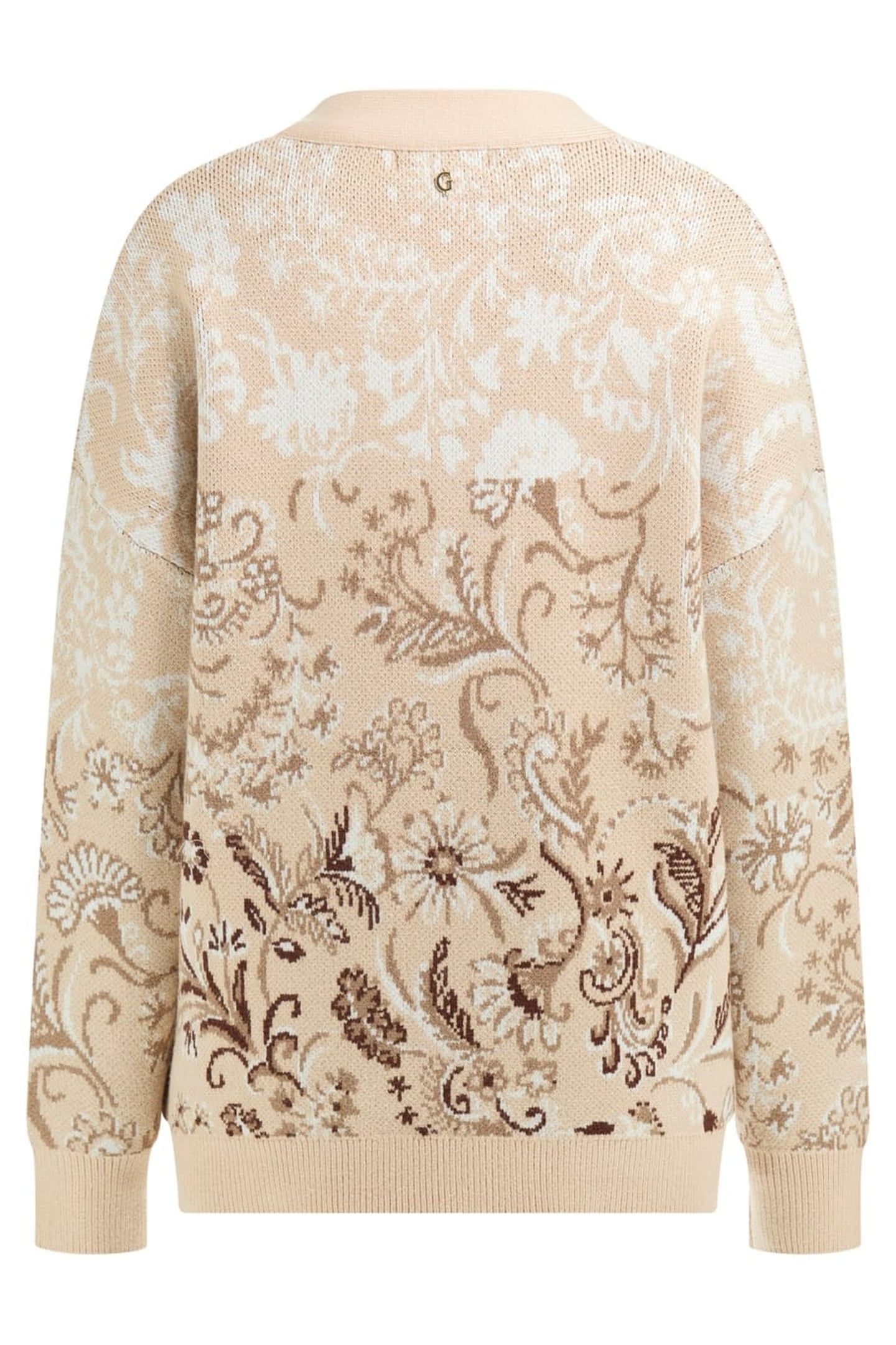 LS VN JACQUARD MELIN NEUTRAL IVORY MULTI 2