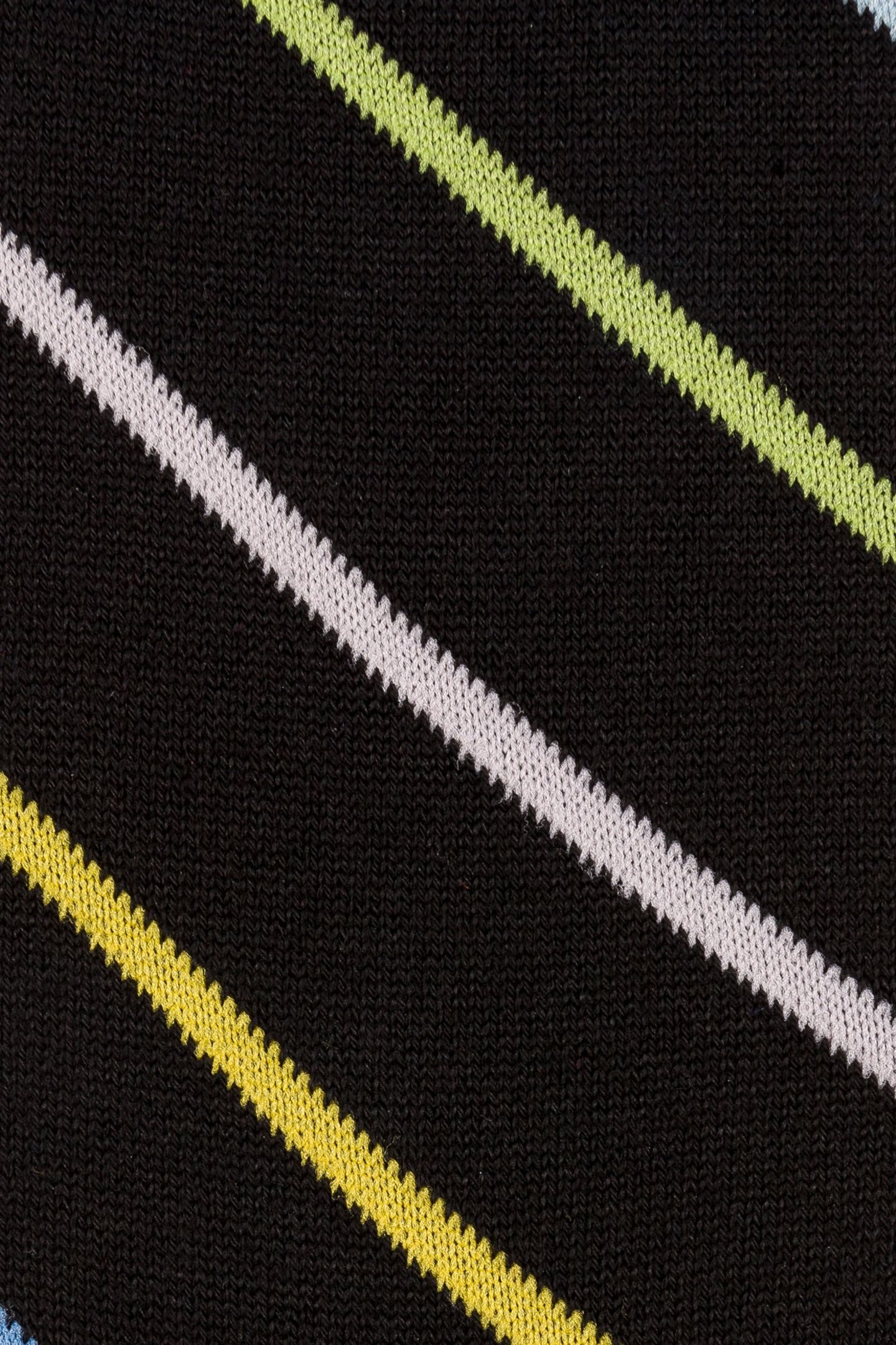 MEN SOCK DIAGANOL BLACK 4