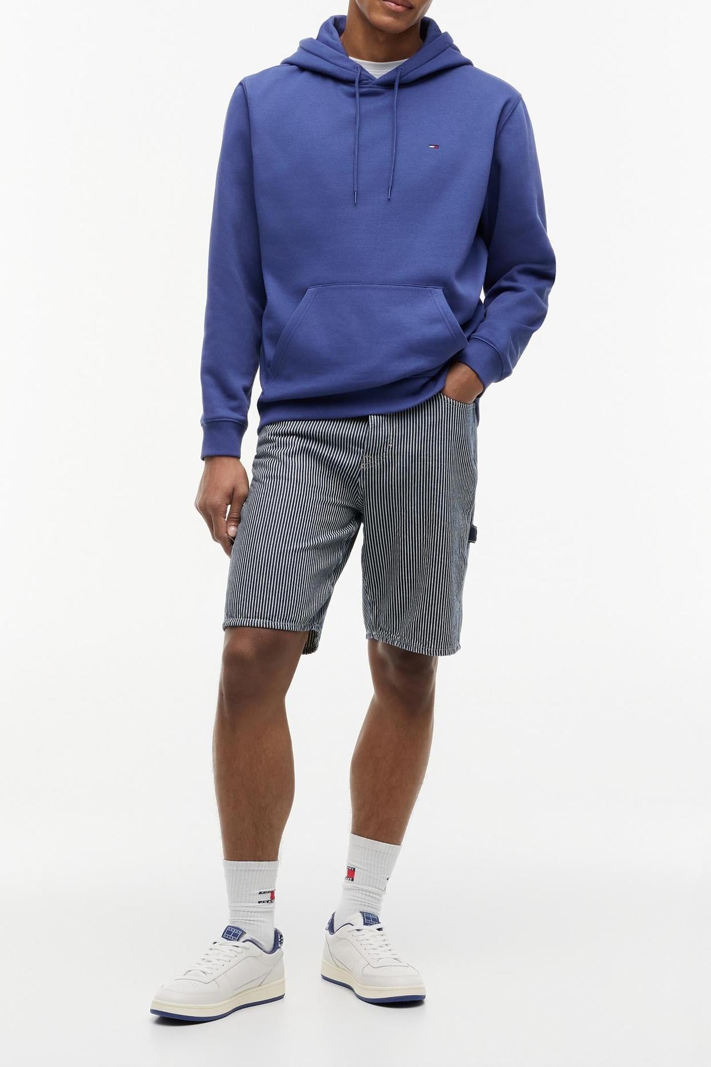 TJM REGULAR S FLAG HOODIE BLUE STORM 1