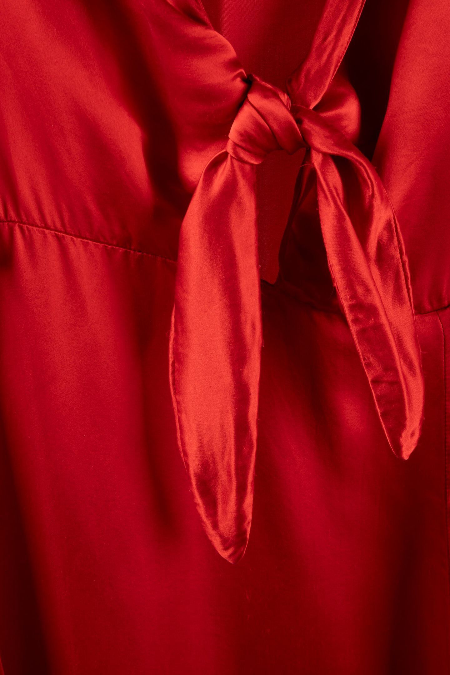 PA MARCELLA DRESS RED 4