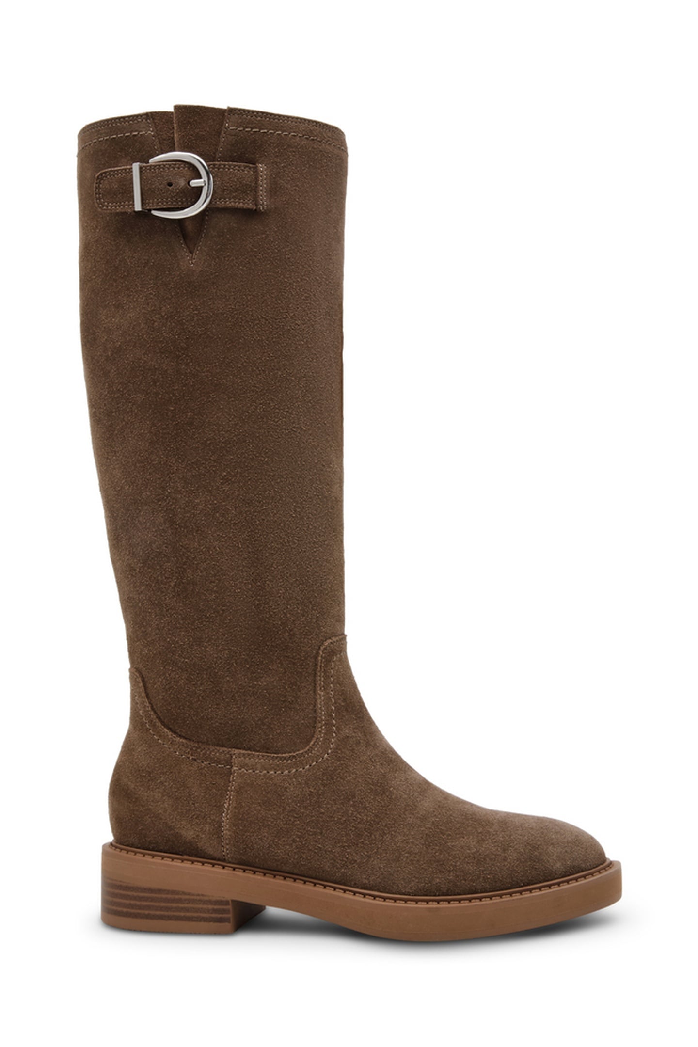LA RUE BOOTS TAUPE SUEDE 1