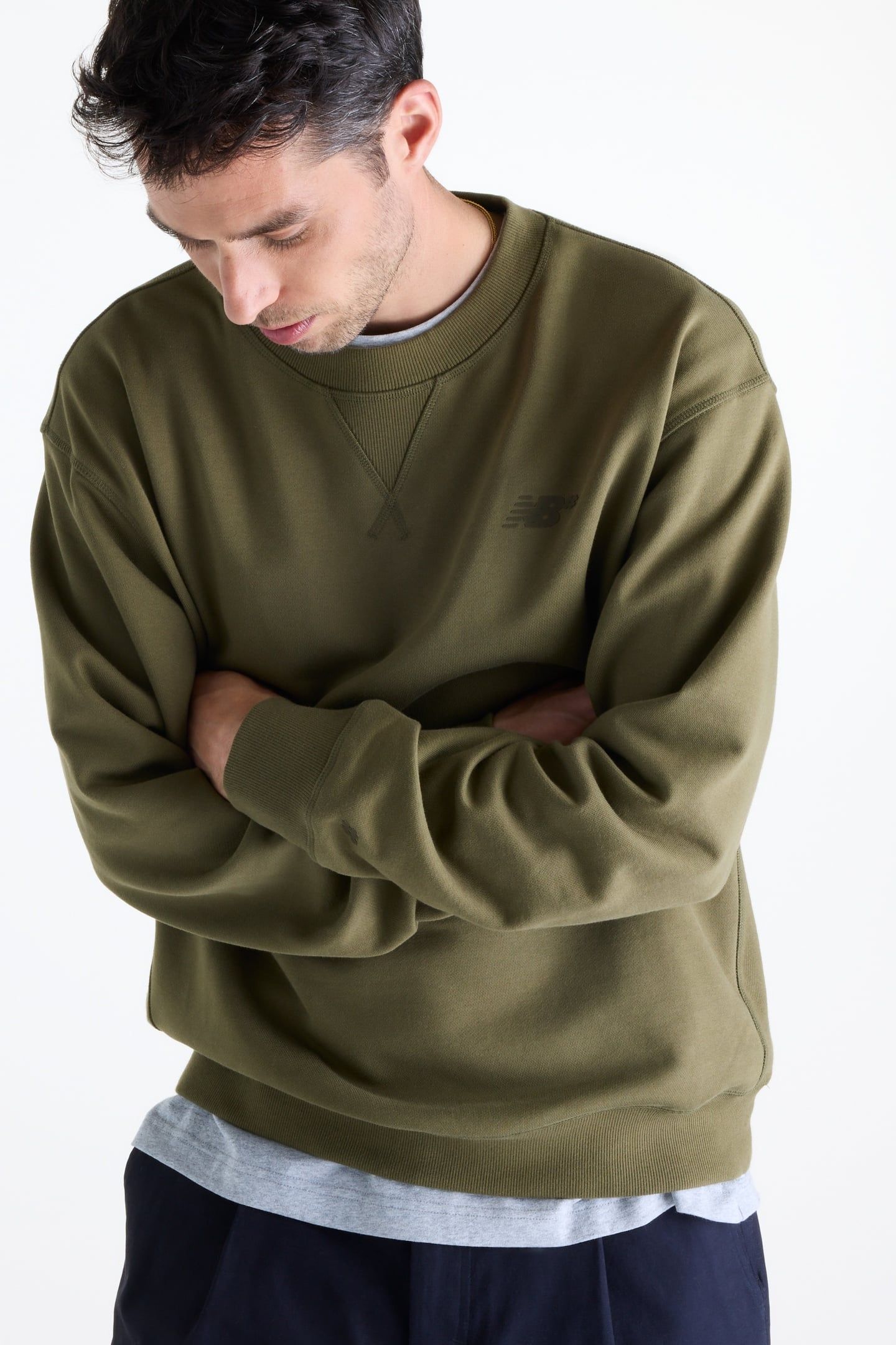 NUMERIC FRENCH TERRY CREW WAKAME 4