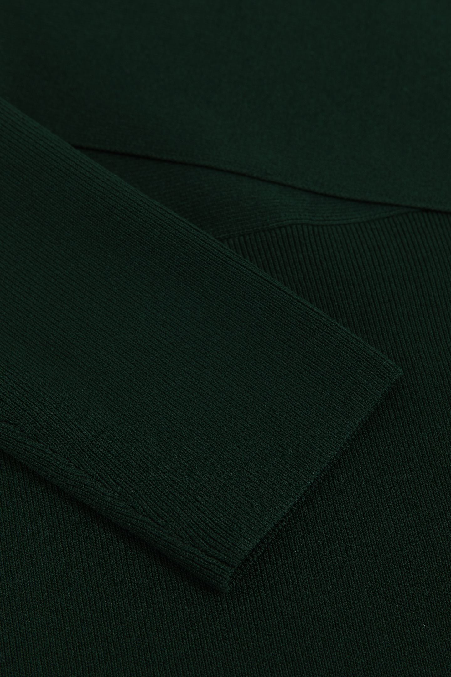KNITTED WRAP DRESS GREEN 5