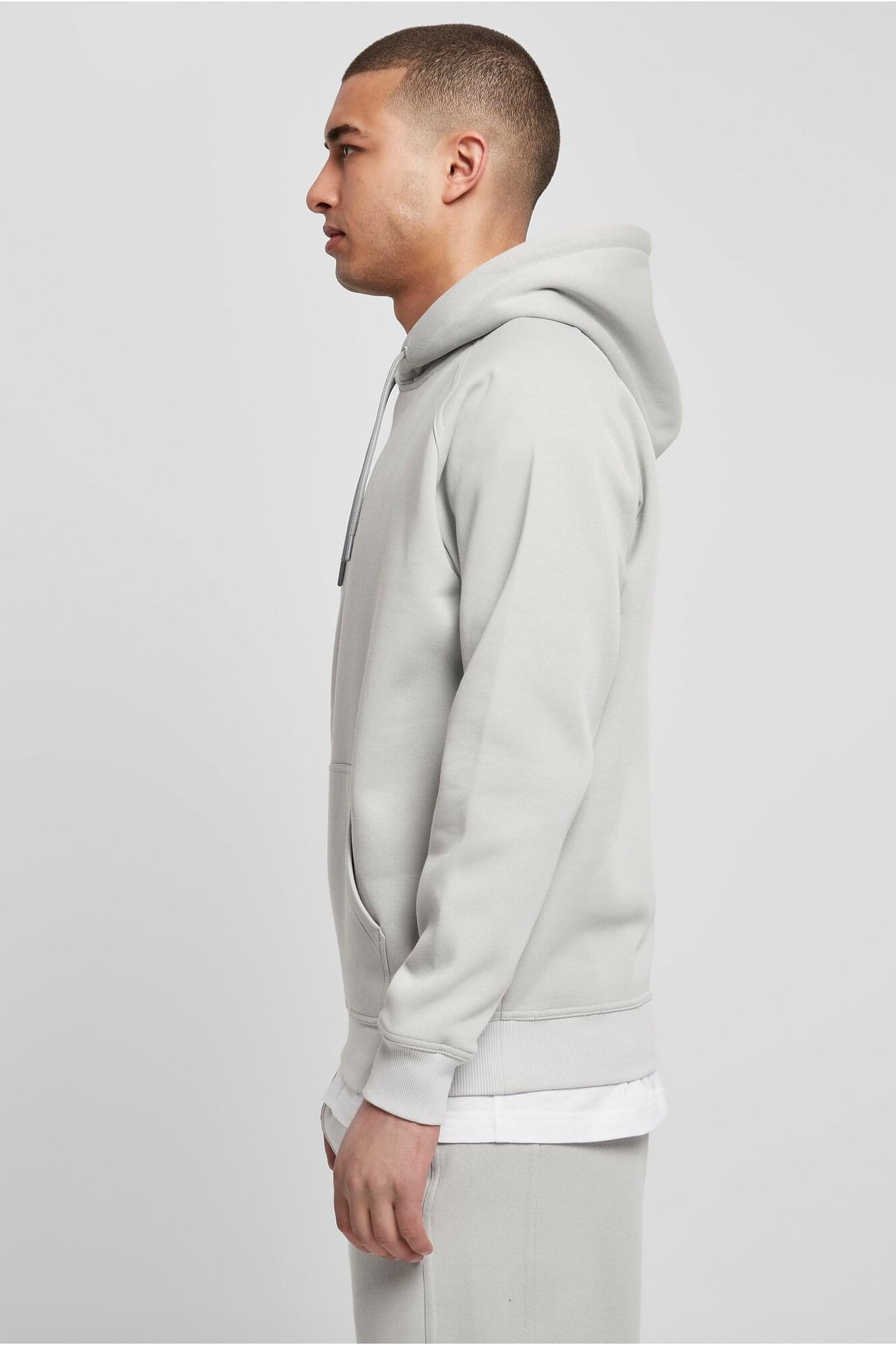 BLANK HOODY LIGHTASPHALT 3
