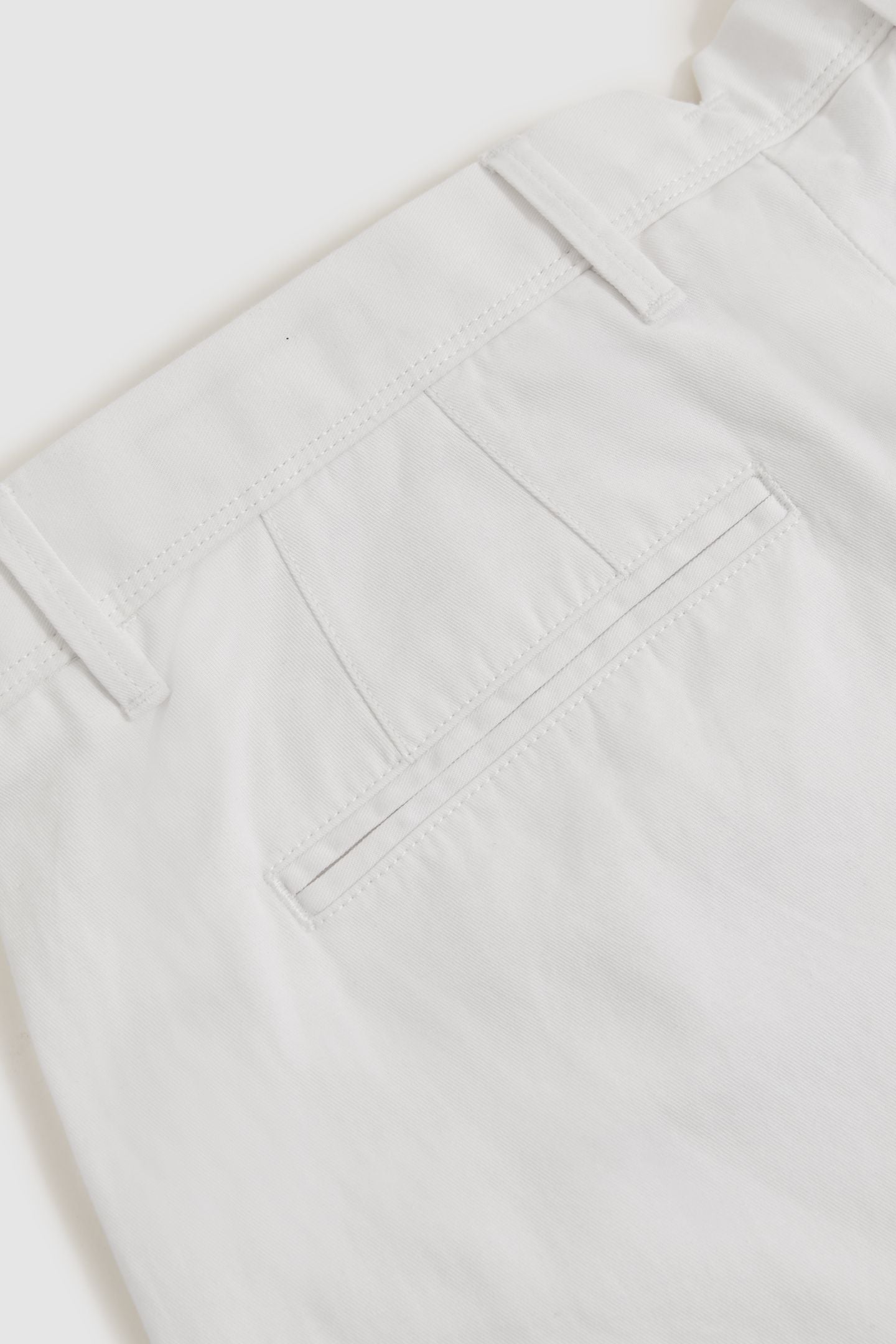 COTTON RELAXED FIT TROUSER WHITE 5