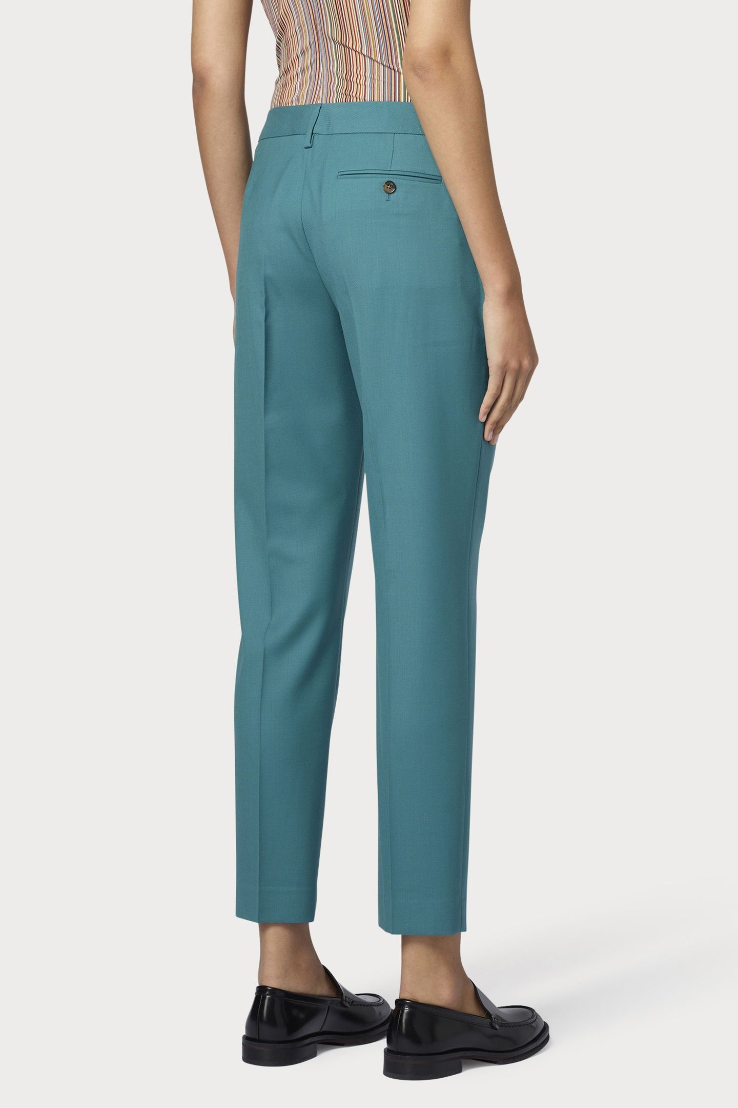 WOMENS TROUSERS BOTTLE GREEN 4