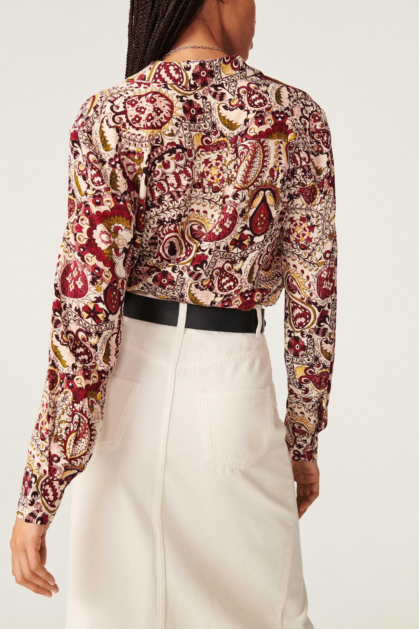 LONG SLEEVES SHIRT ECRU 2