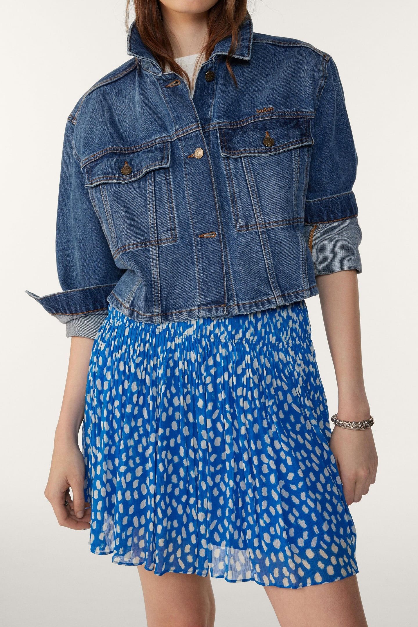 MINI SKIRT BLUE 3
