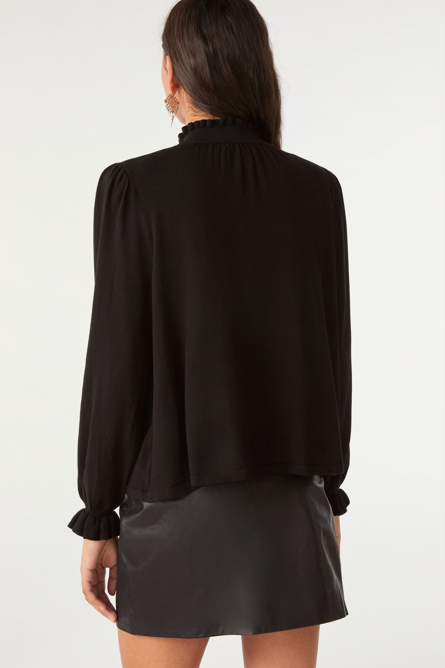 LONG SLEEVES KNIT BLACK 2