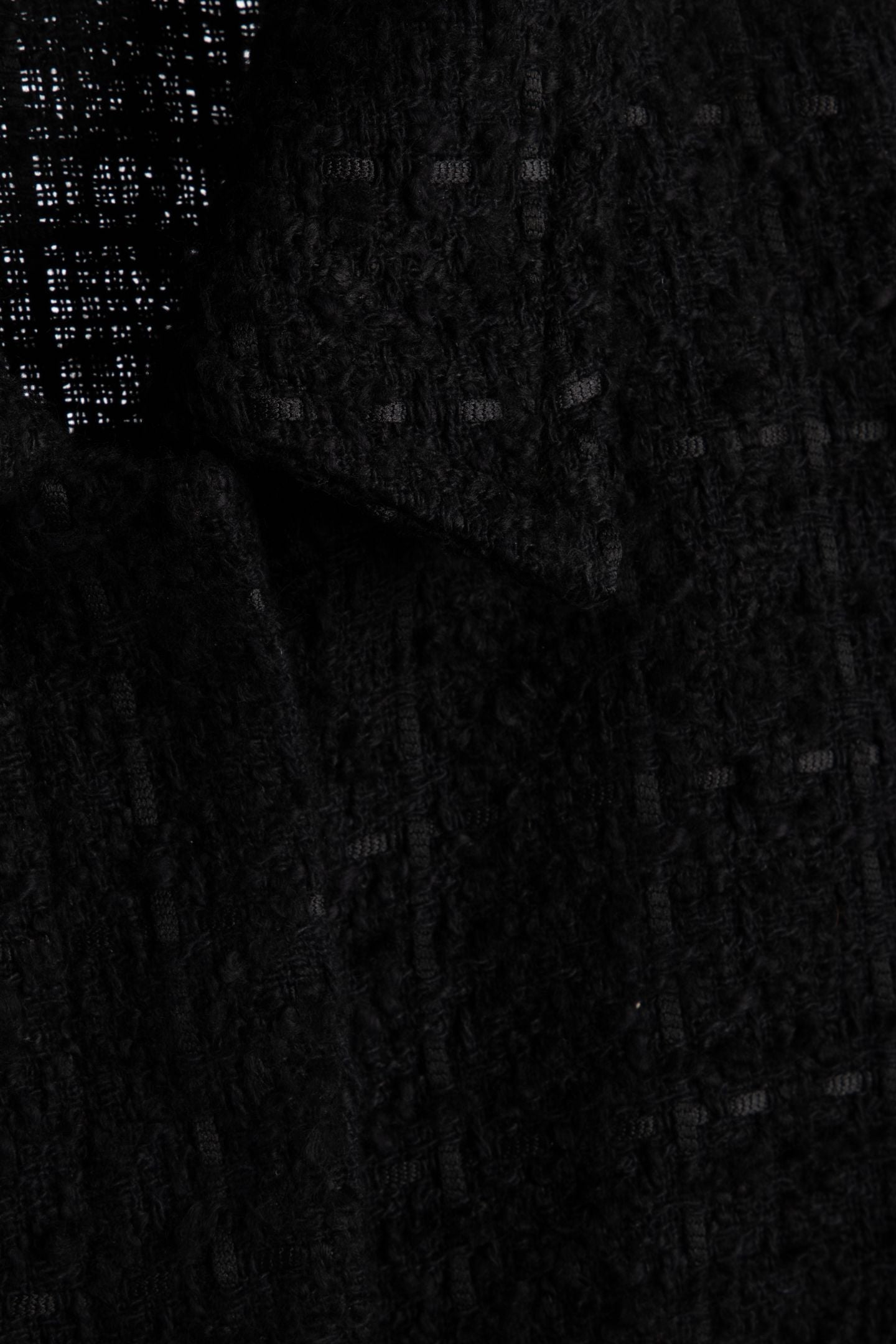 PA BROOK TWEED BLOUSE BLACK 4