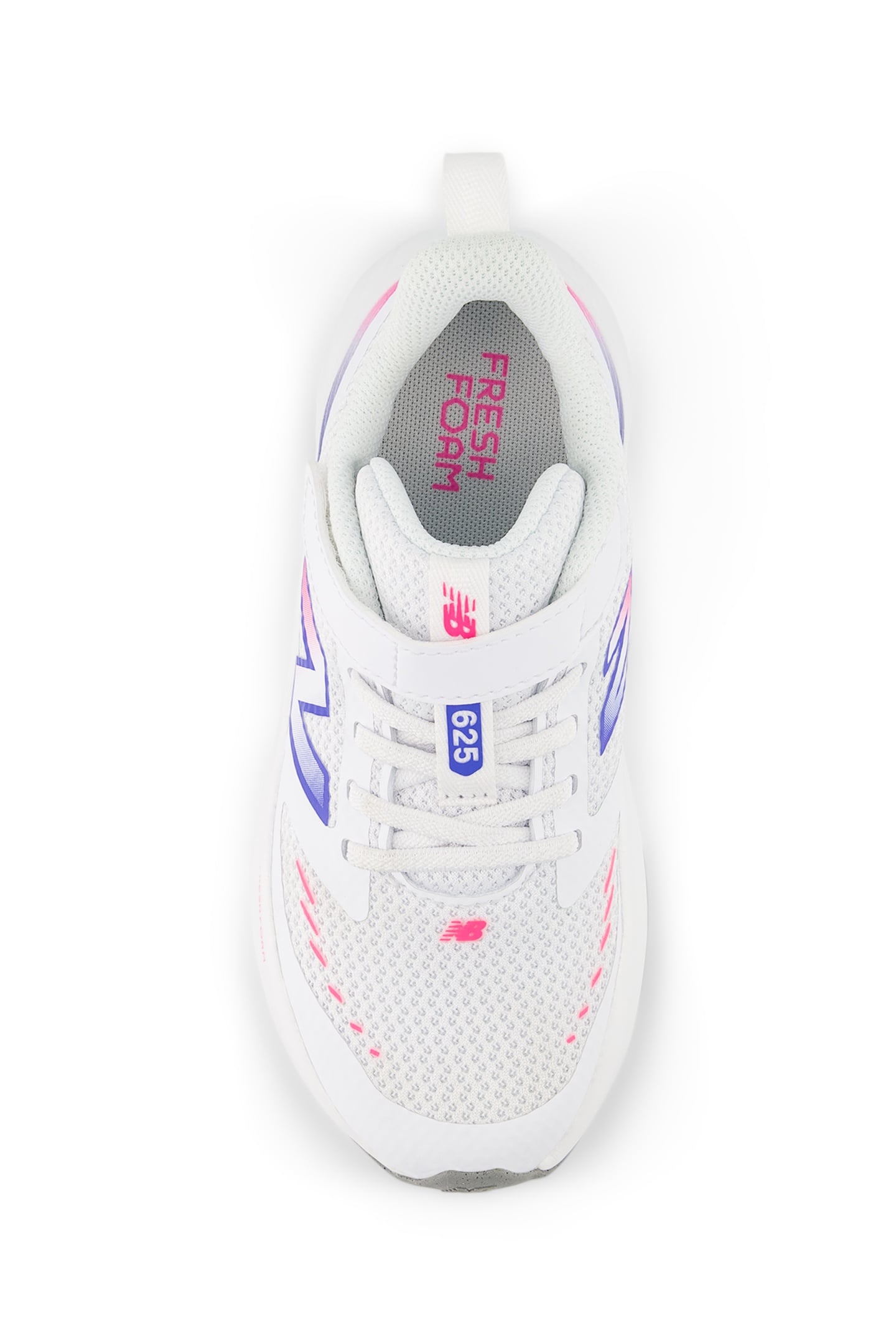 PRE GIRLS 625 HOOK & LOOP WHITE 5