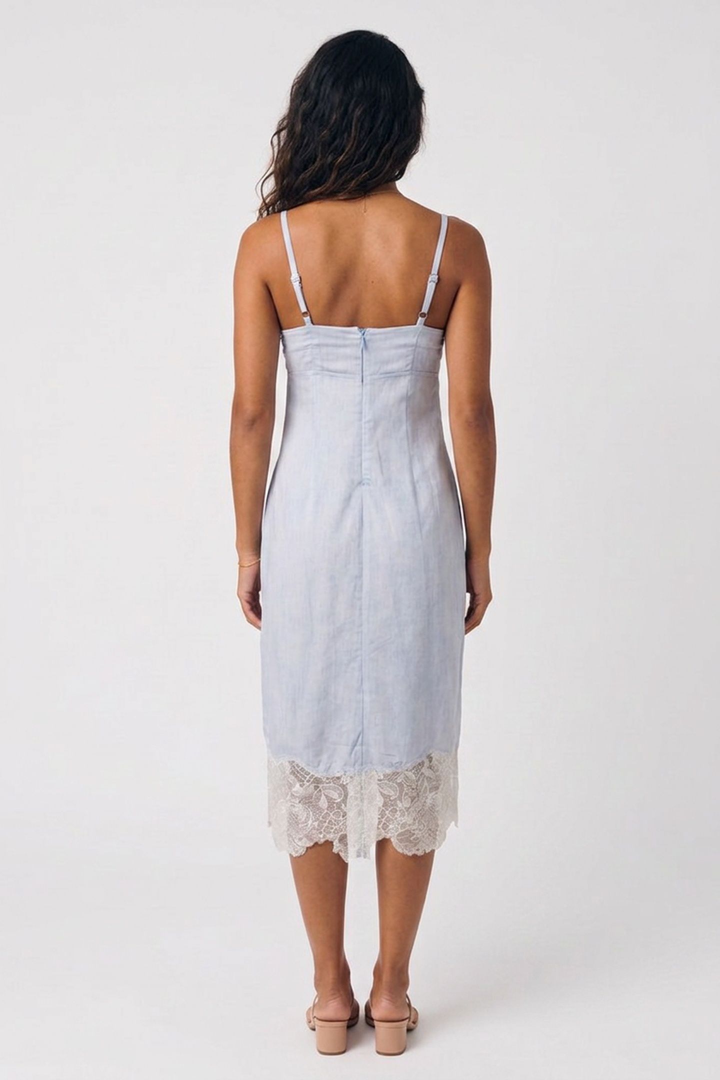 SL ARIA DENIM DRESS NIMBUS BLU 2