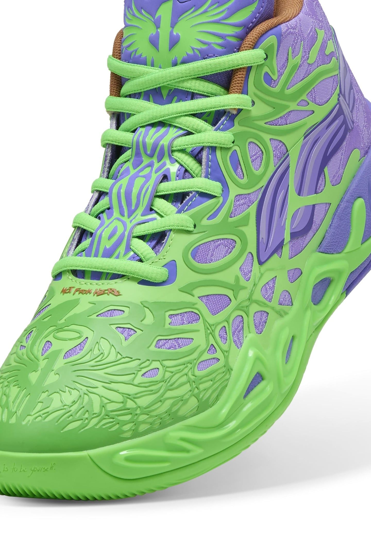 UNISEX MB.04 TMNT R&D FLURO GREEN PES-RED-DARK AMETHYST 4