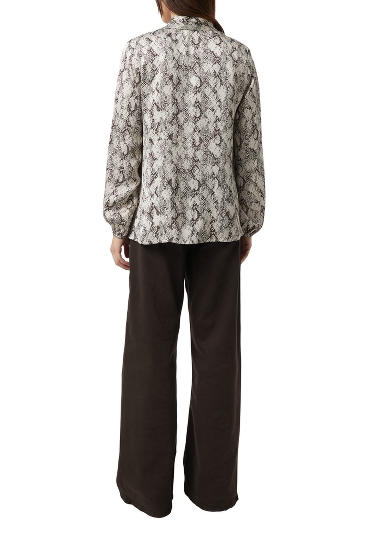 COMMA BLOUSES GREY/BLACK 3
