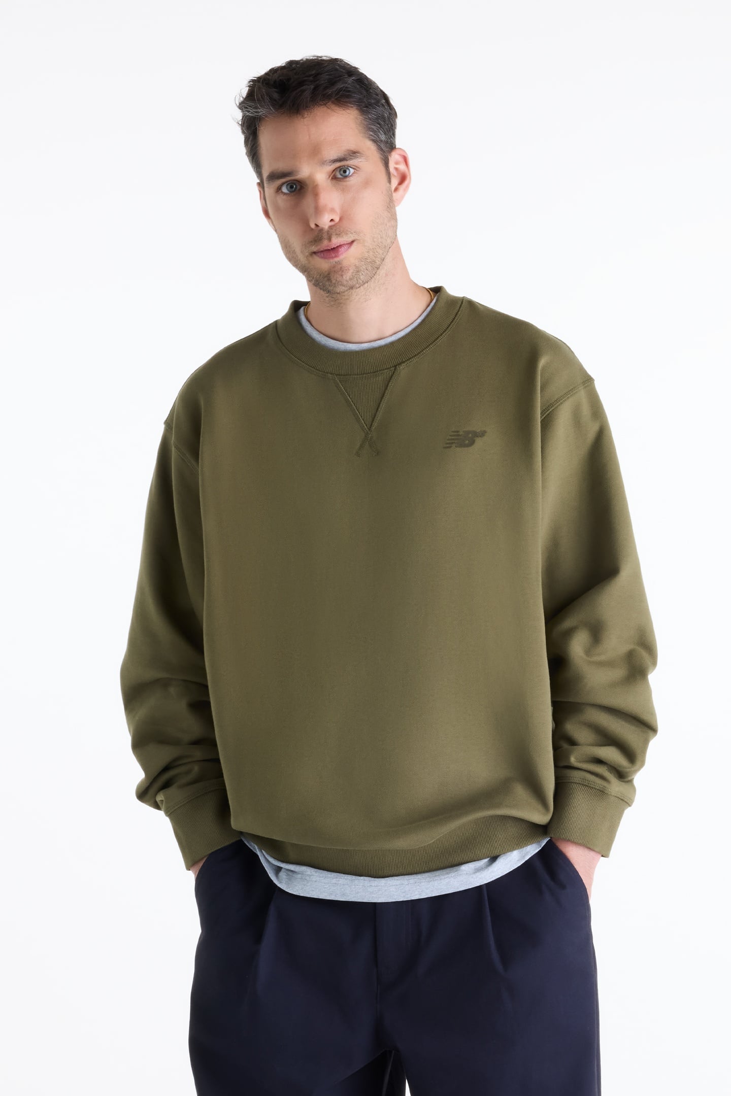 NUMERIC FRENCH TERRY CREW WAKAME 1