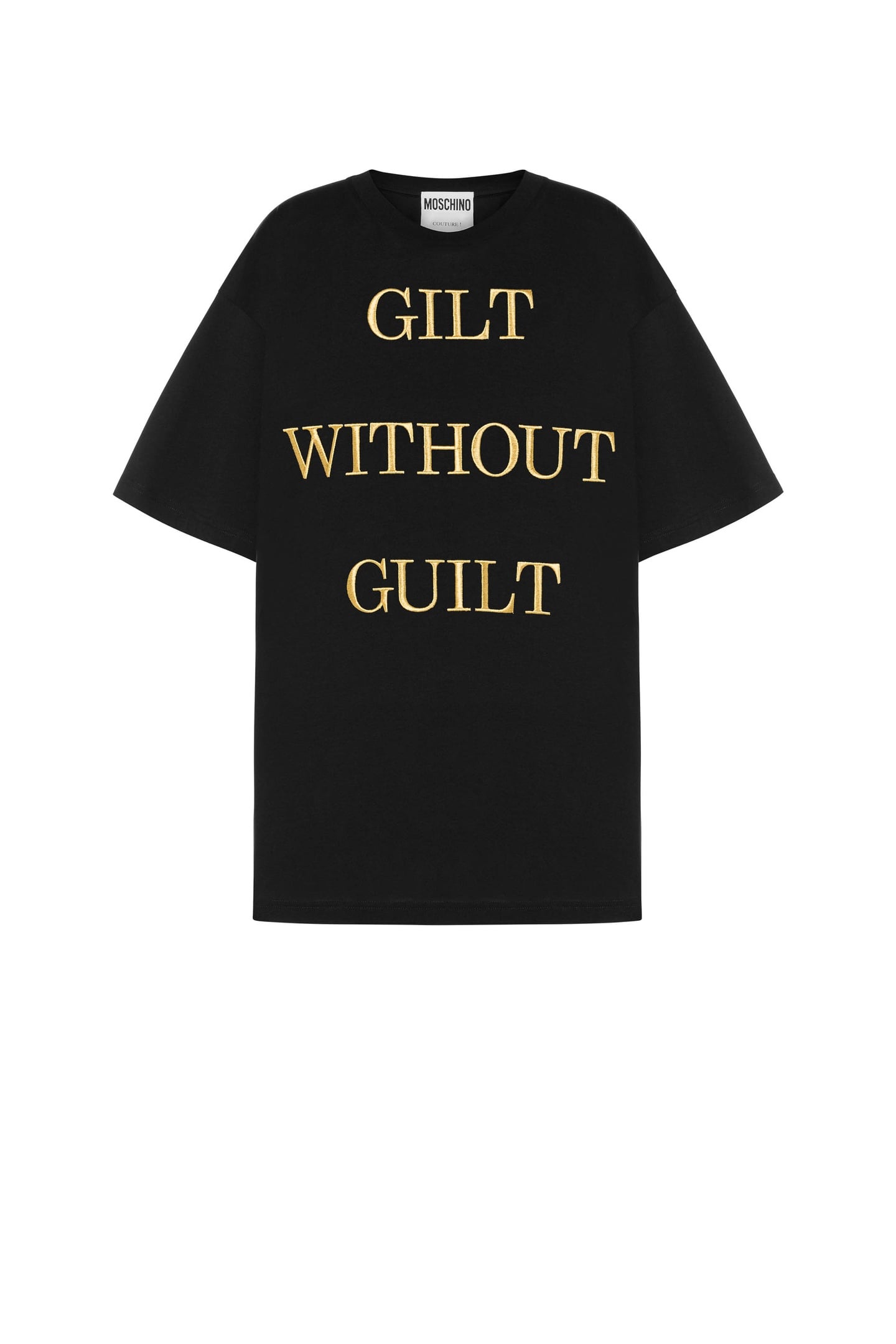 T-SHIRT GILT WITHOUT GUILT BLACK 3
