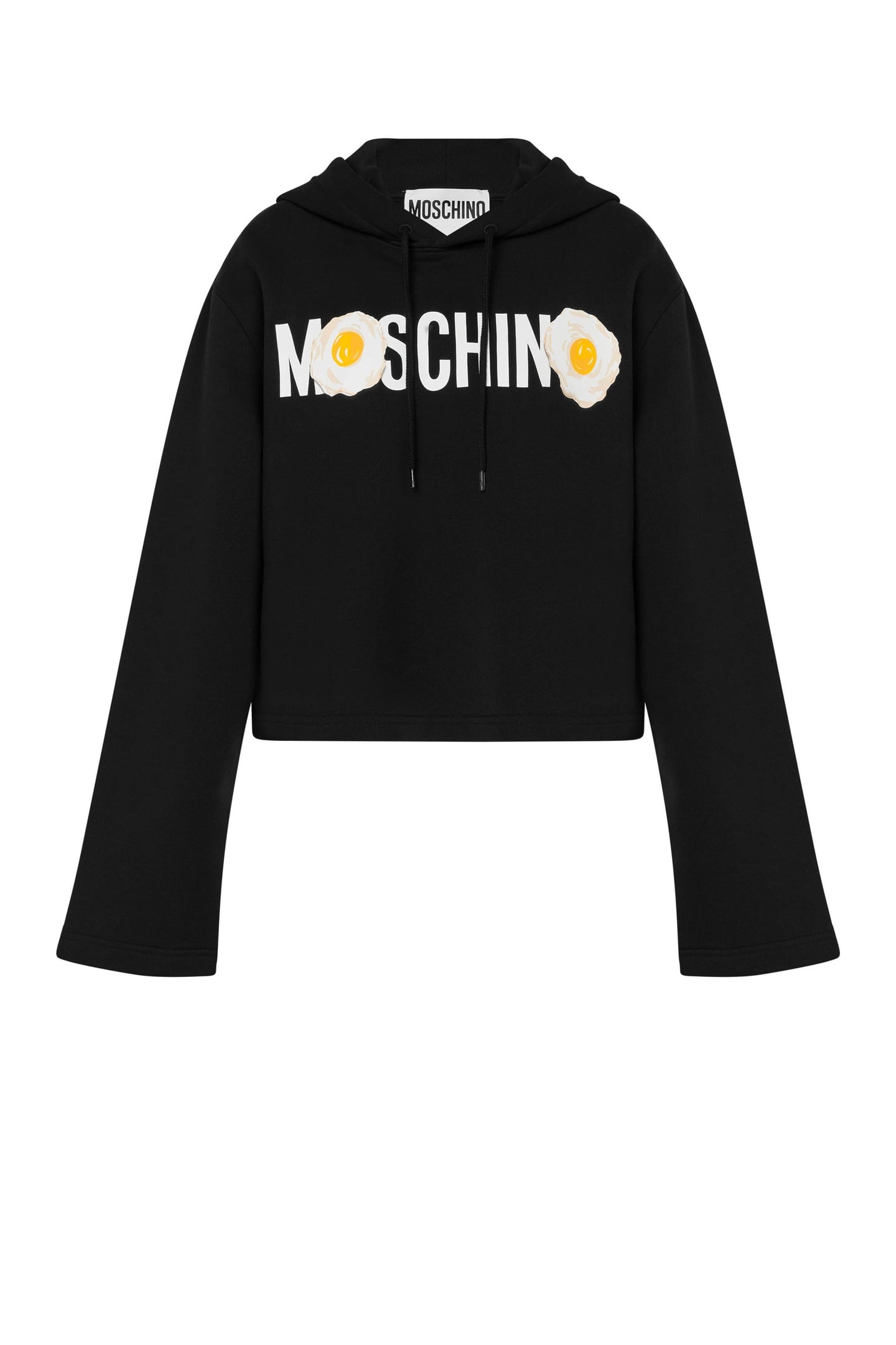 EGGS LOGO ORGANIC COTTON SWEATSHIRT BLACK 3
