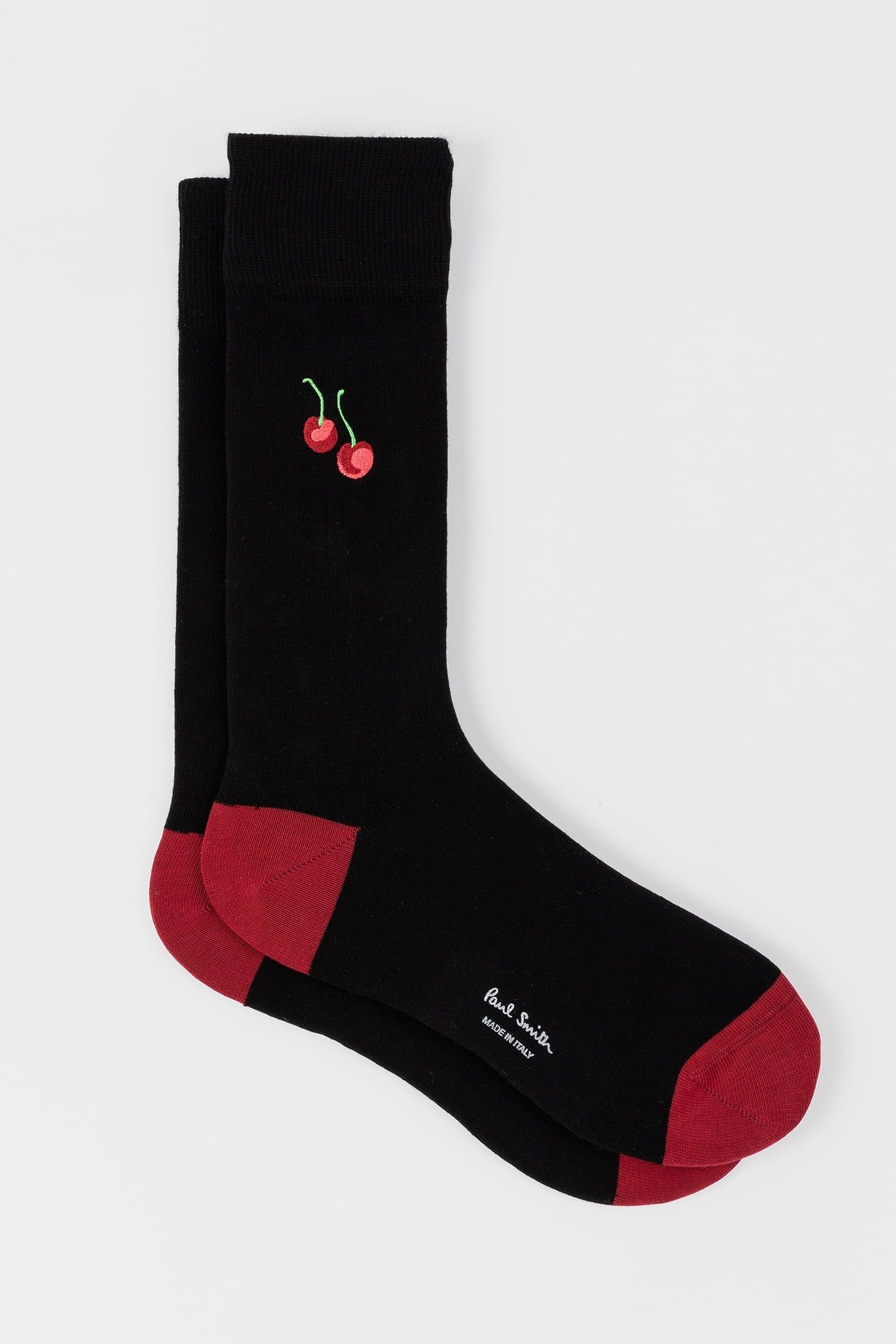 MEN SOCK COCKTAIL EMB BLACK 5