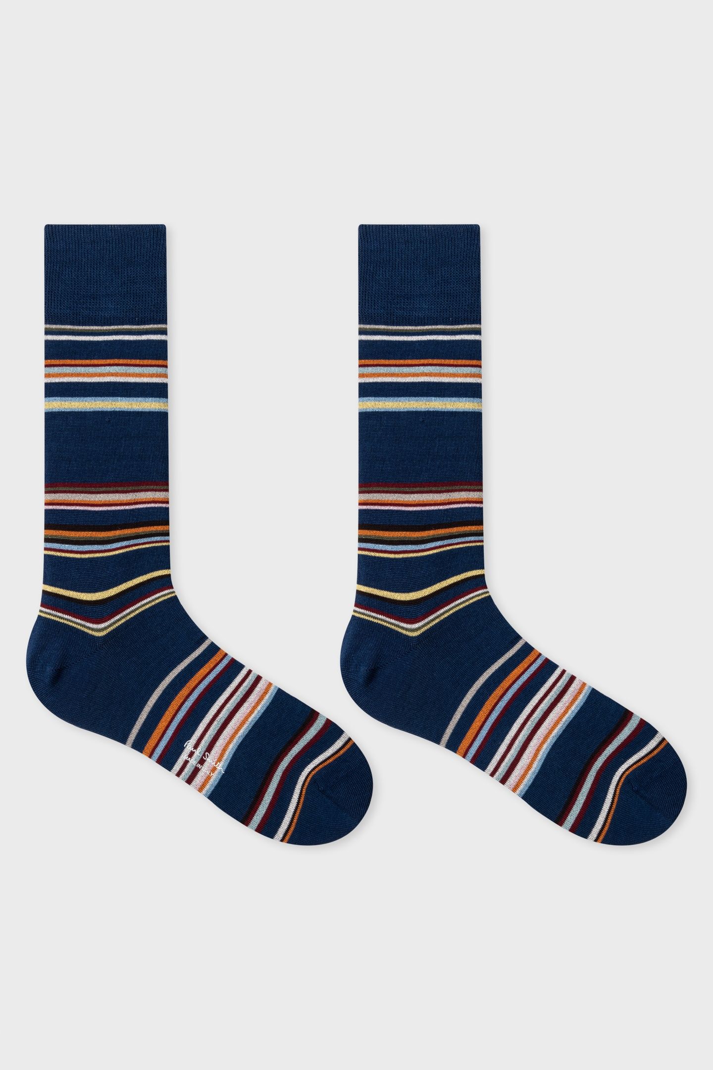 MEN SOCK FLAVIO SIGNATURE NAVY 2