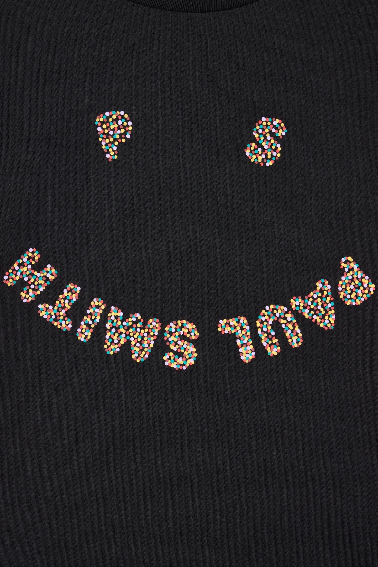 WOMENS TSHIRT PS HAPPY DOT BLACK 7