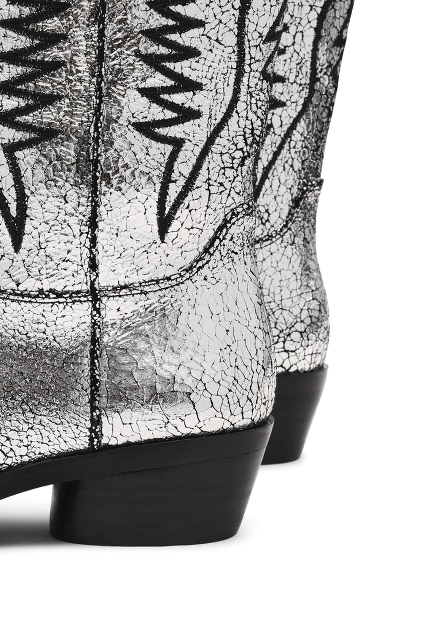 TREVI BOOTS SILVER LEATHER 5