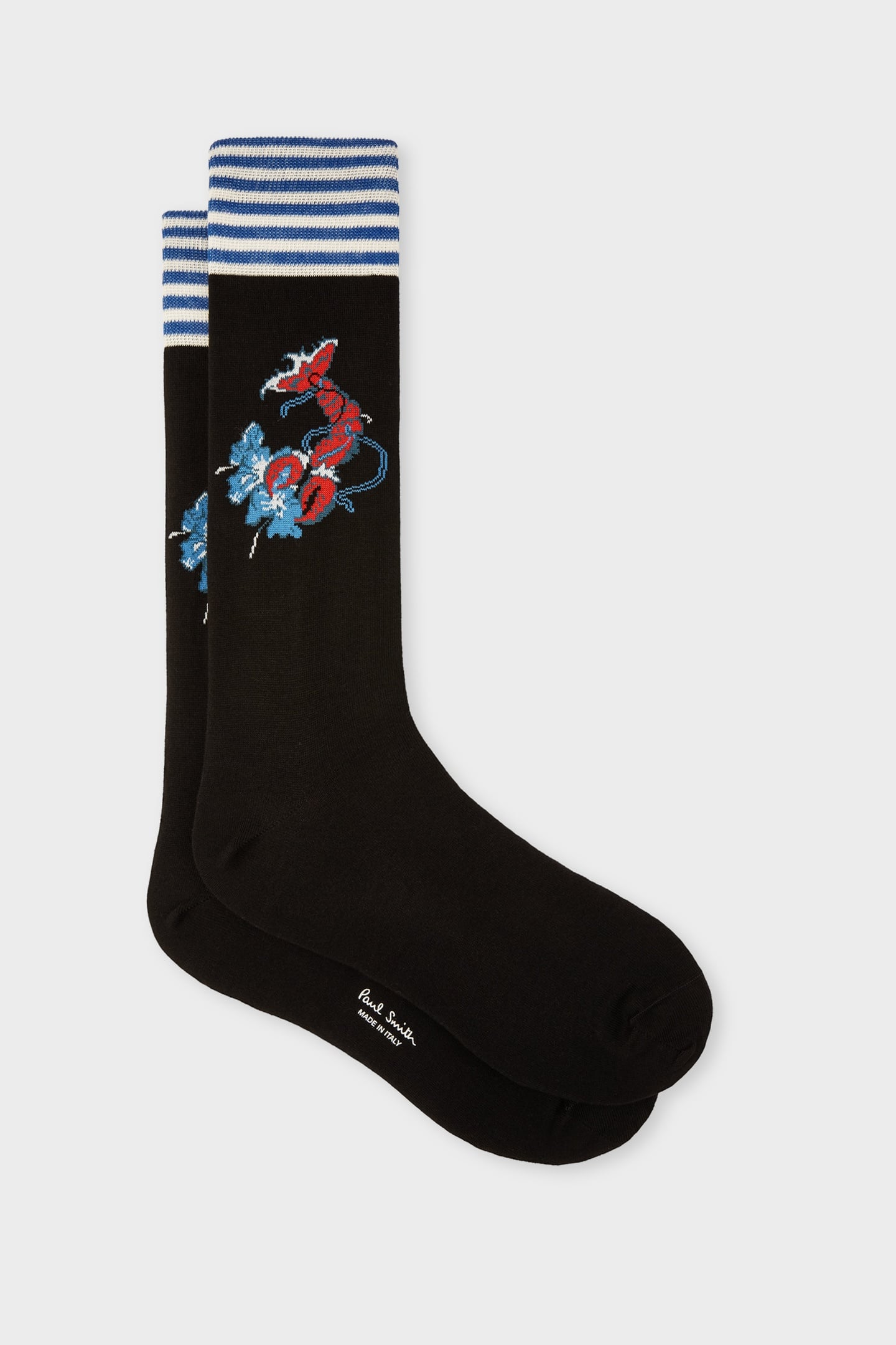 MEN SOCK BRODY SEA BLACK 1