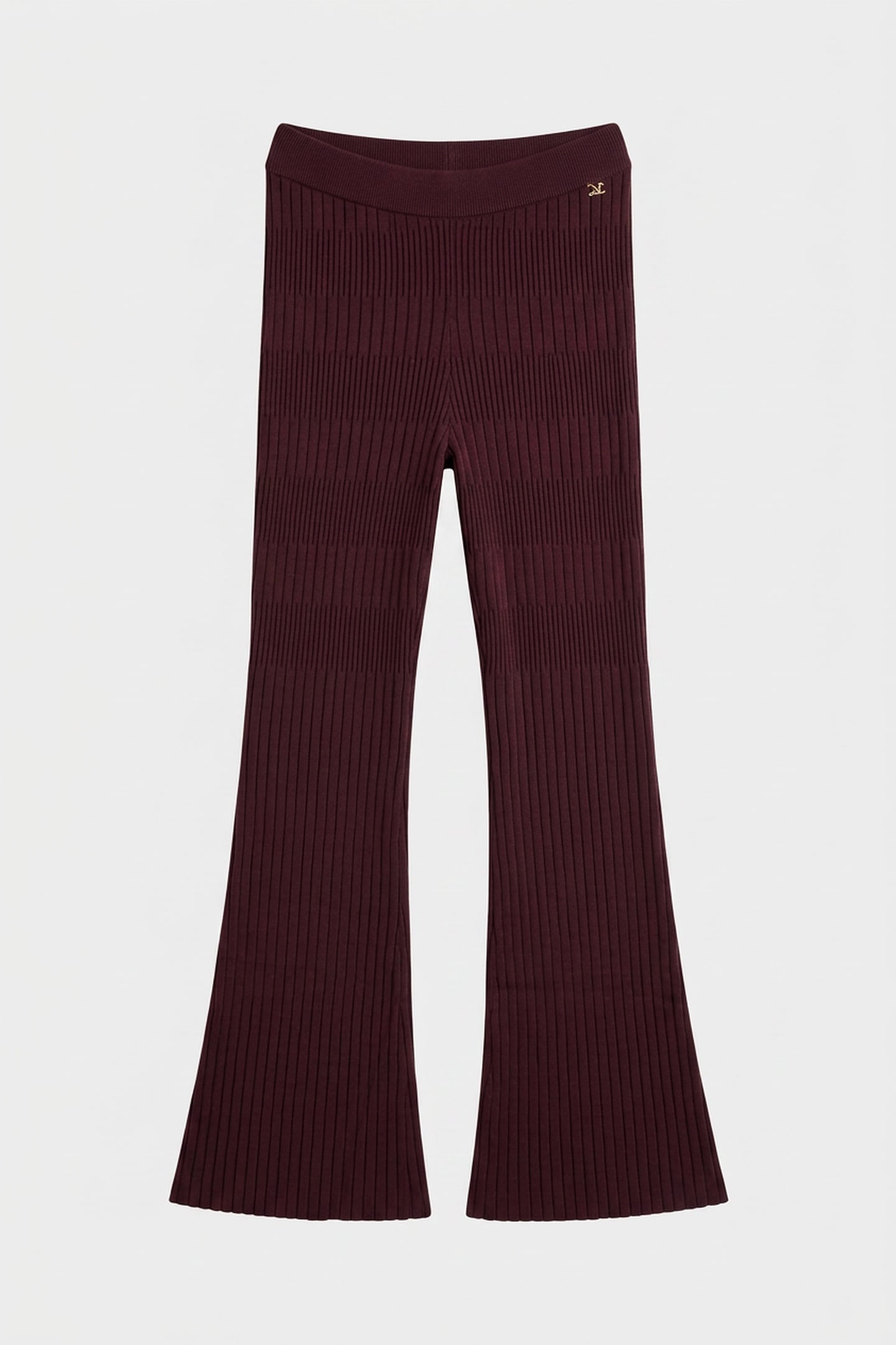 JANET RIBBED PANT SW REGAL PLUM 3