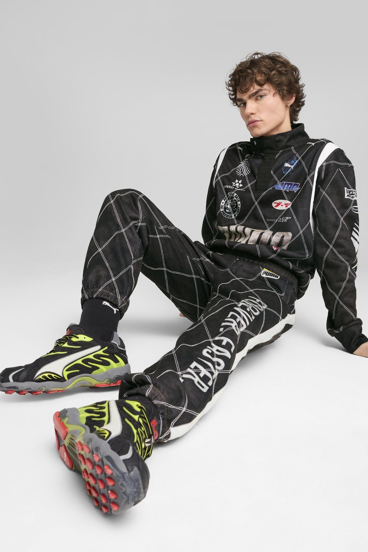 UNISEX X A$AP ROCKY INHALE MESH BLACK-WARM WHITE-LIME POW 4