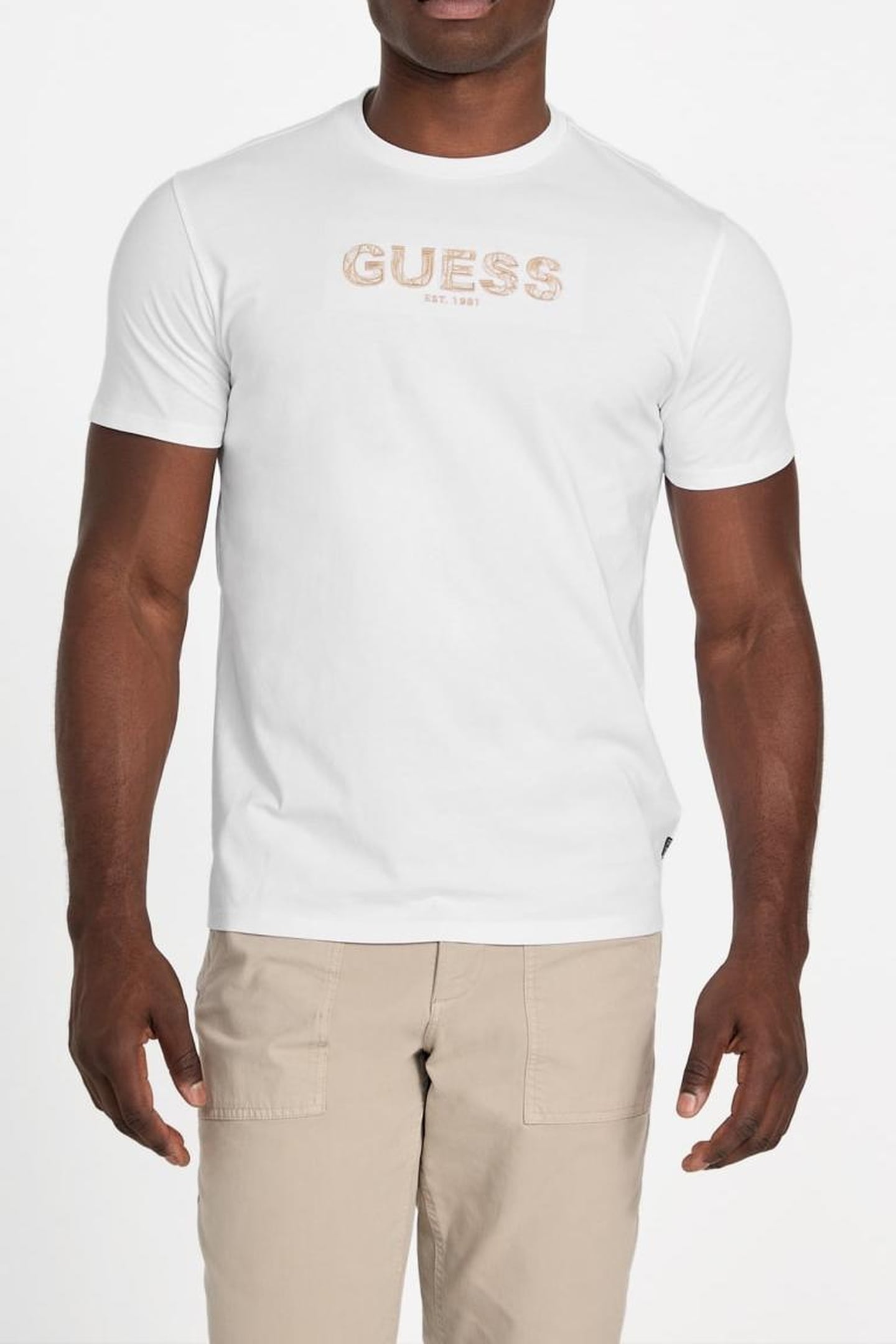 SS BSC GUESS EMBROID PURE WHITE 3