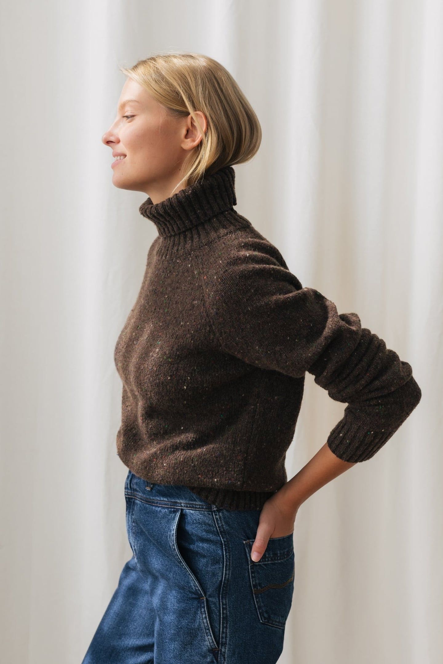BALLYHALBERT KNIT BROWN 2
