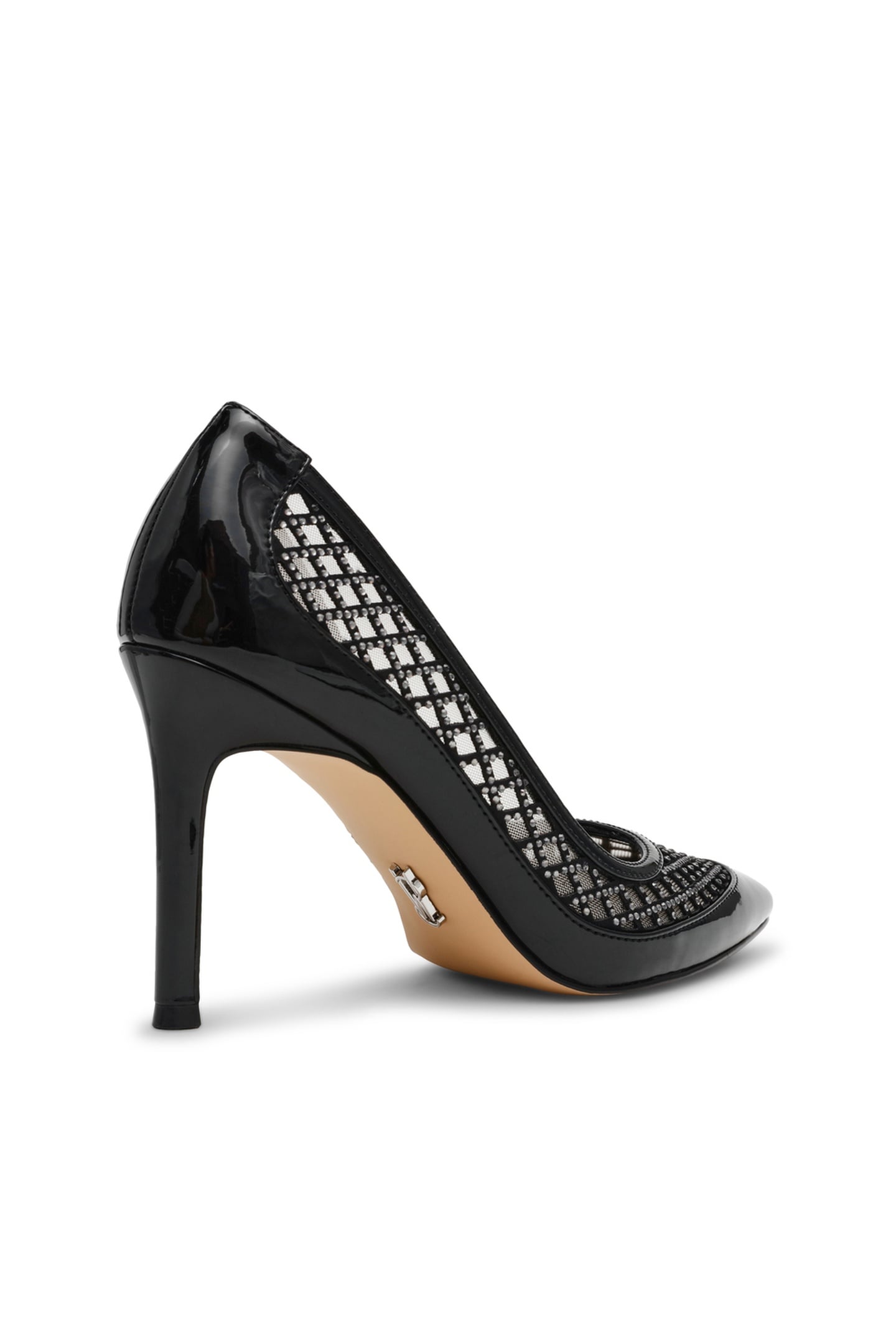SAXXON PUMPS BLACK PATENT 3