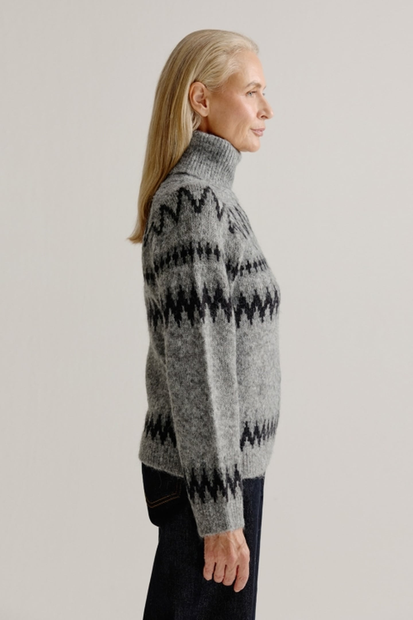 LUDWIG SWEATER LIGHT GREY 3