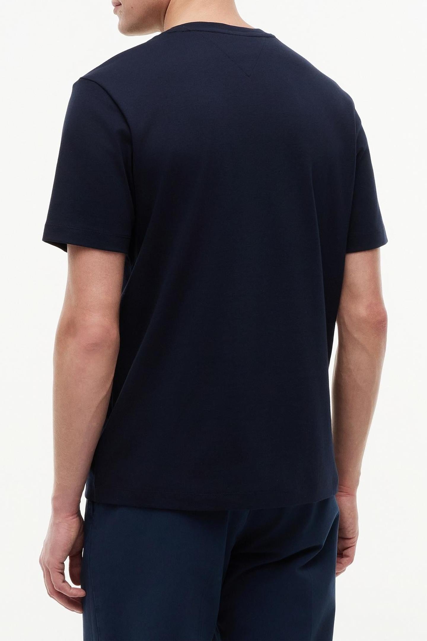 SOFT TOUCH LIGHT INTERLOCK TEE NAVY BLUE 3