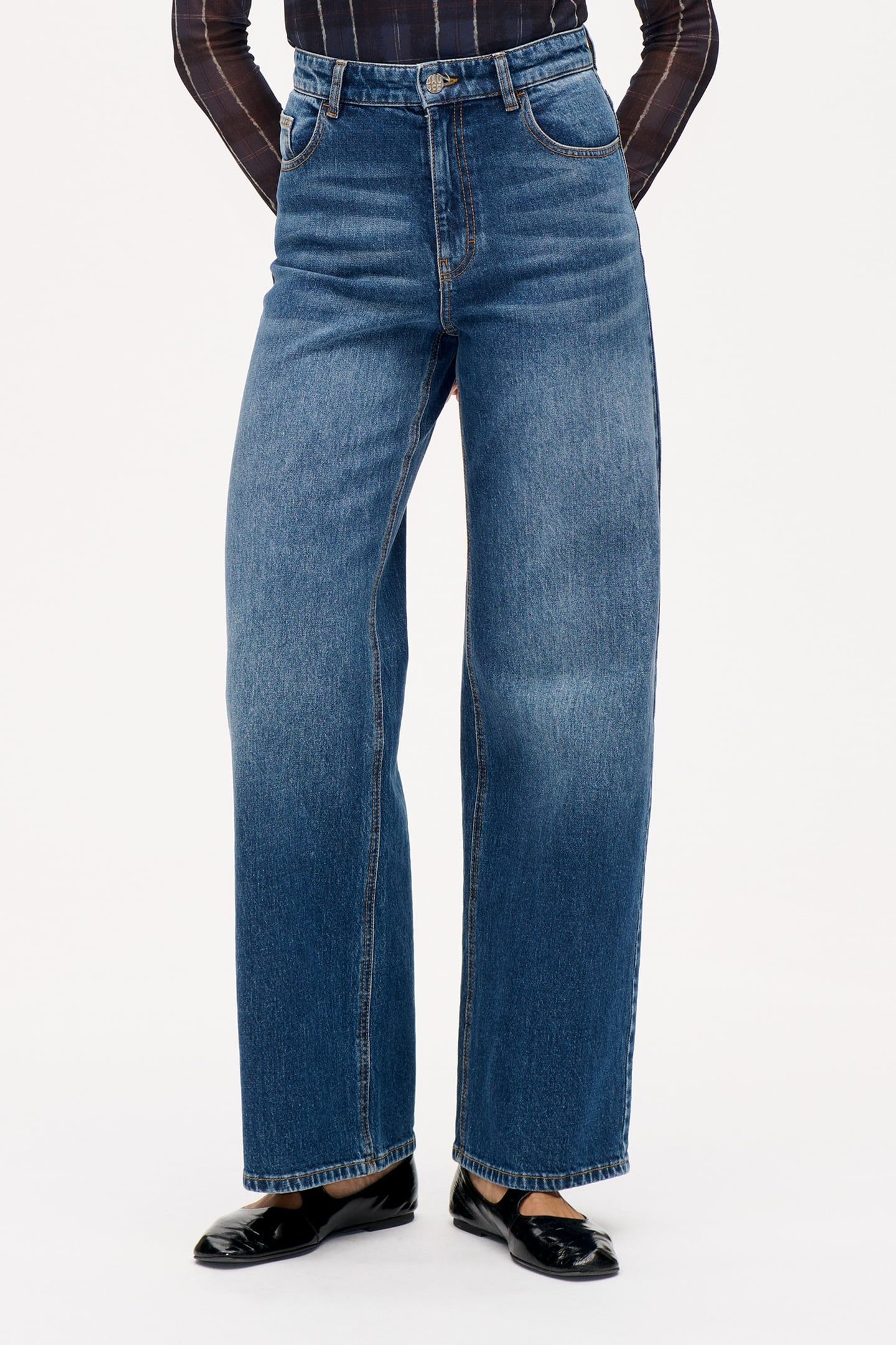 NINI JEANS WORN OUT BLUE 2