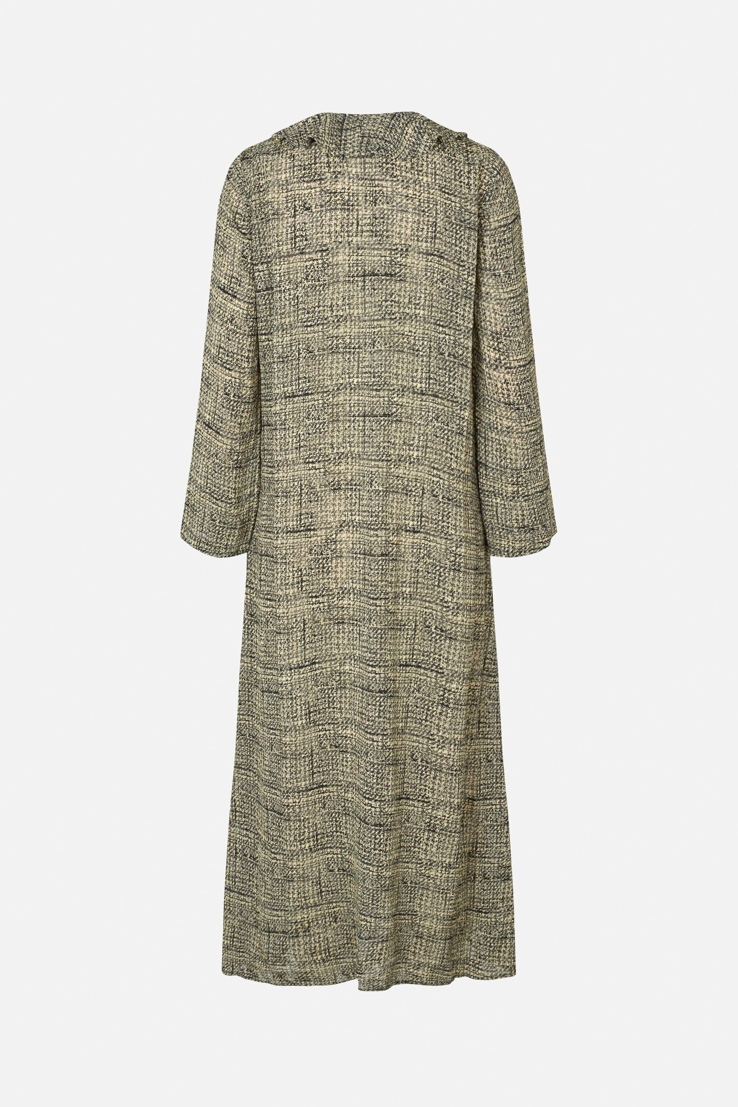 ANNICKEN DRESS YELLOW PRINTED TWILL 4