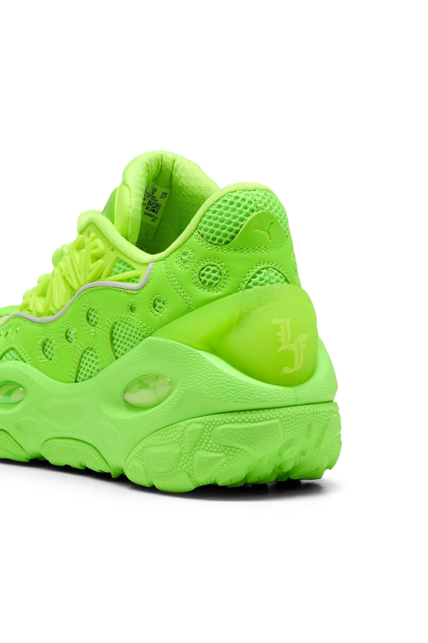 UNISEX LA FRANCÉ RNR FLURO GREEN PES-GREEN GLARE 6