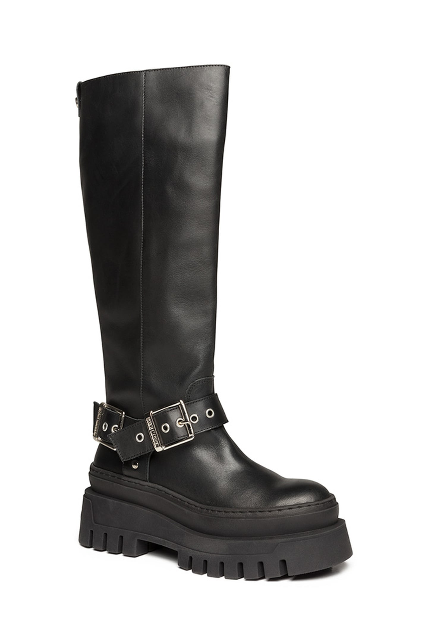CRUZ BOOTS BLACK LEATHER 2