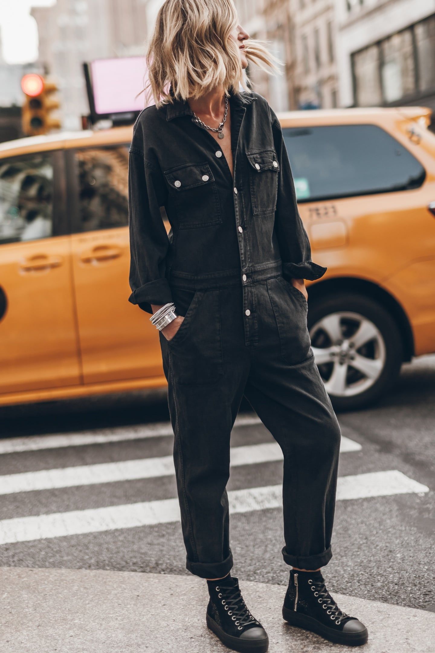 THE CHARCOAL JUMPSUIT BLACK 1