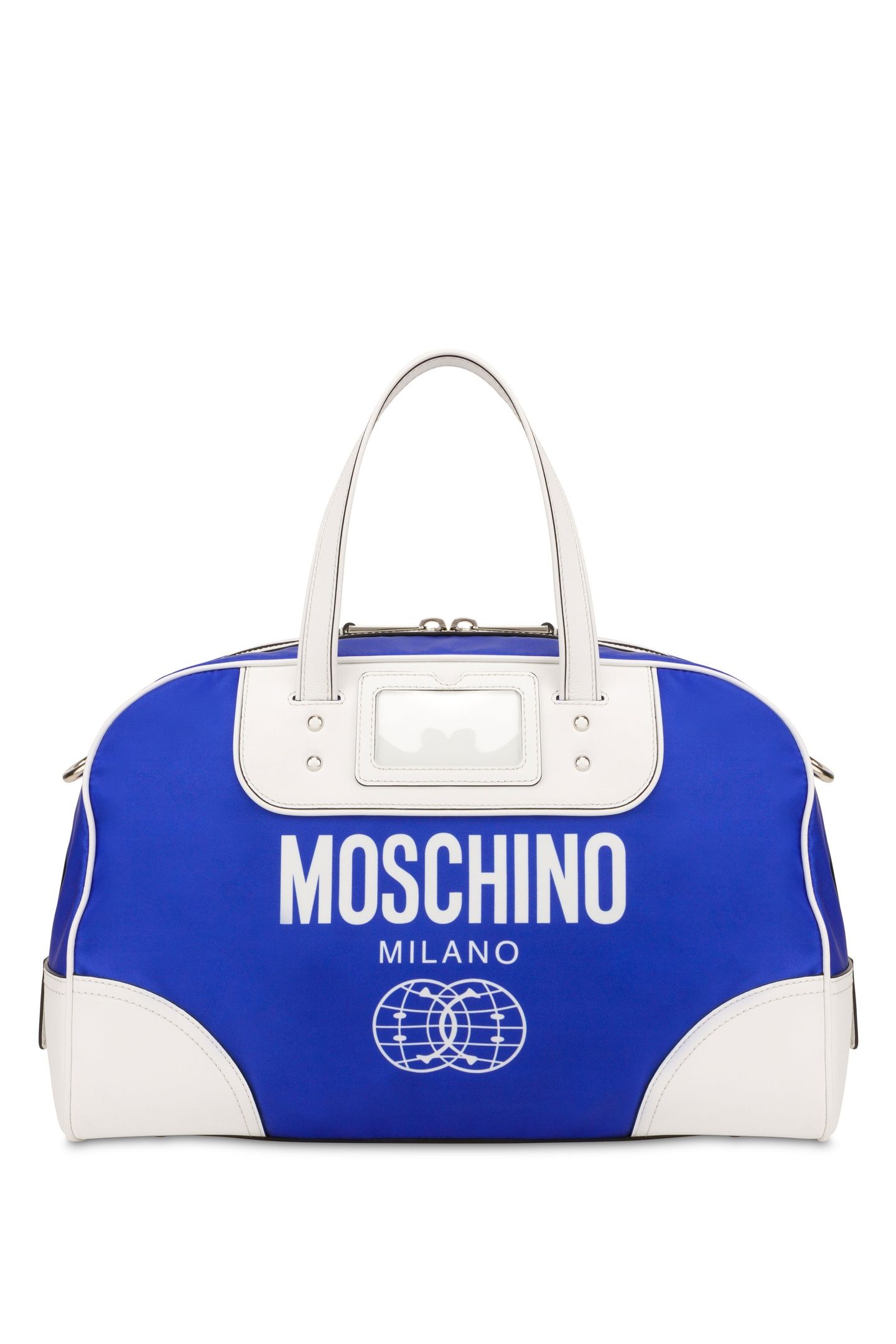 DOUBLE SMILEY® WORLD DUFFEL BAG BLUE 1